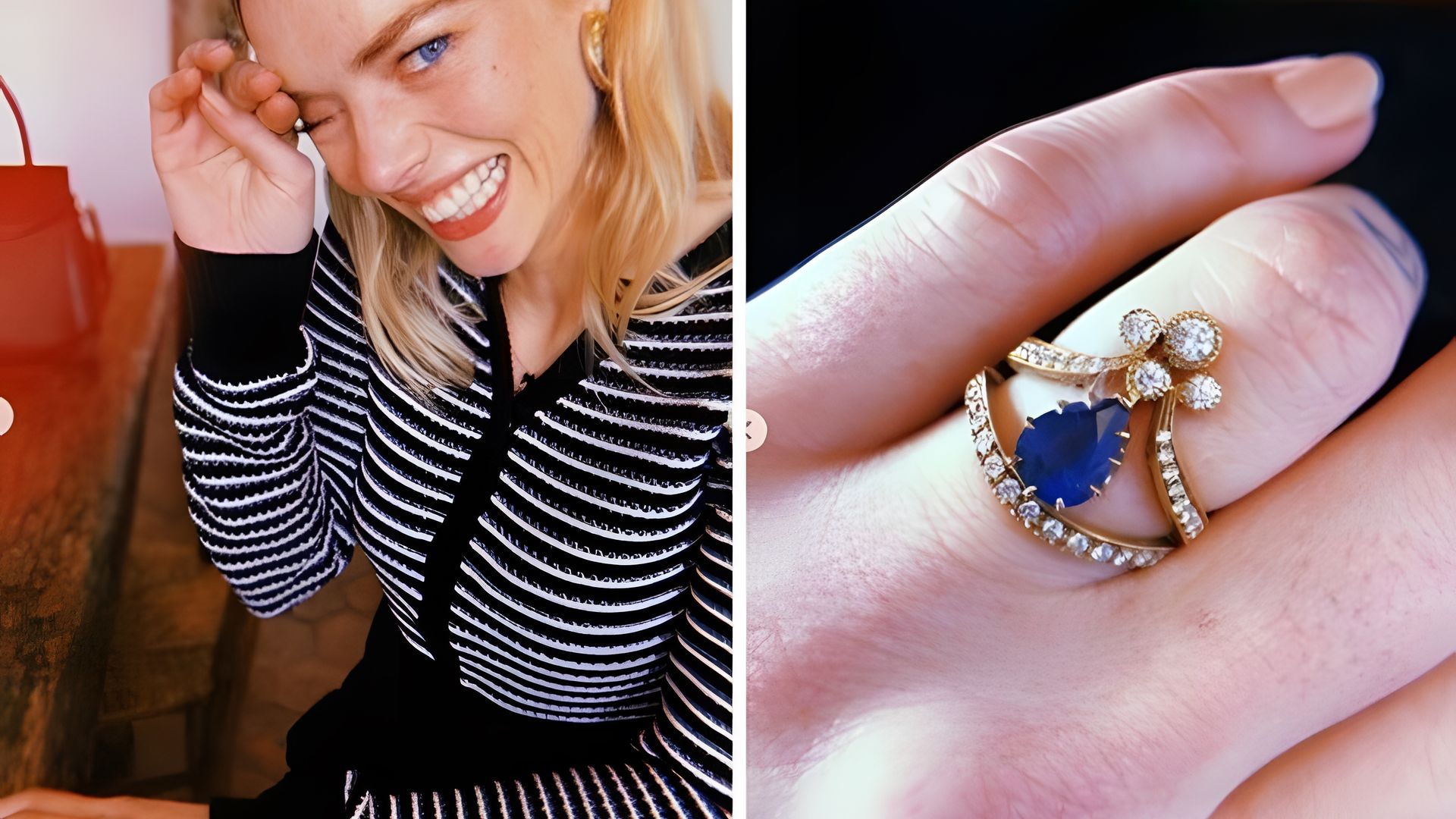 Samara's engagement ring