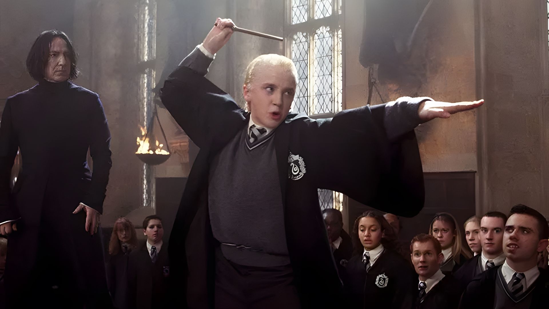 Tom Felton in Harry Potter and the Chamber of Secrets