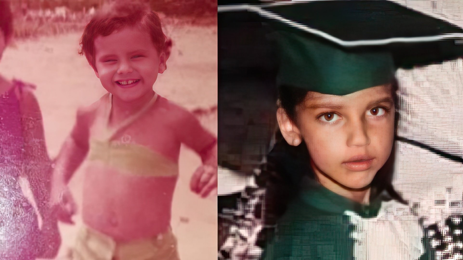 Adriana Lima as a child