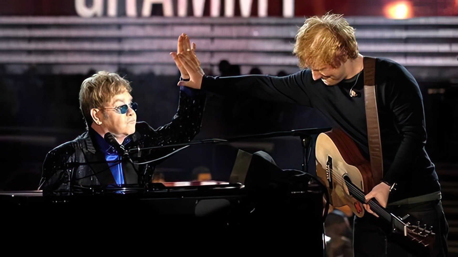 Elton John and Ed Sheeran