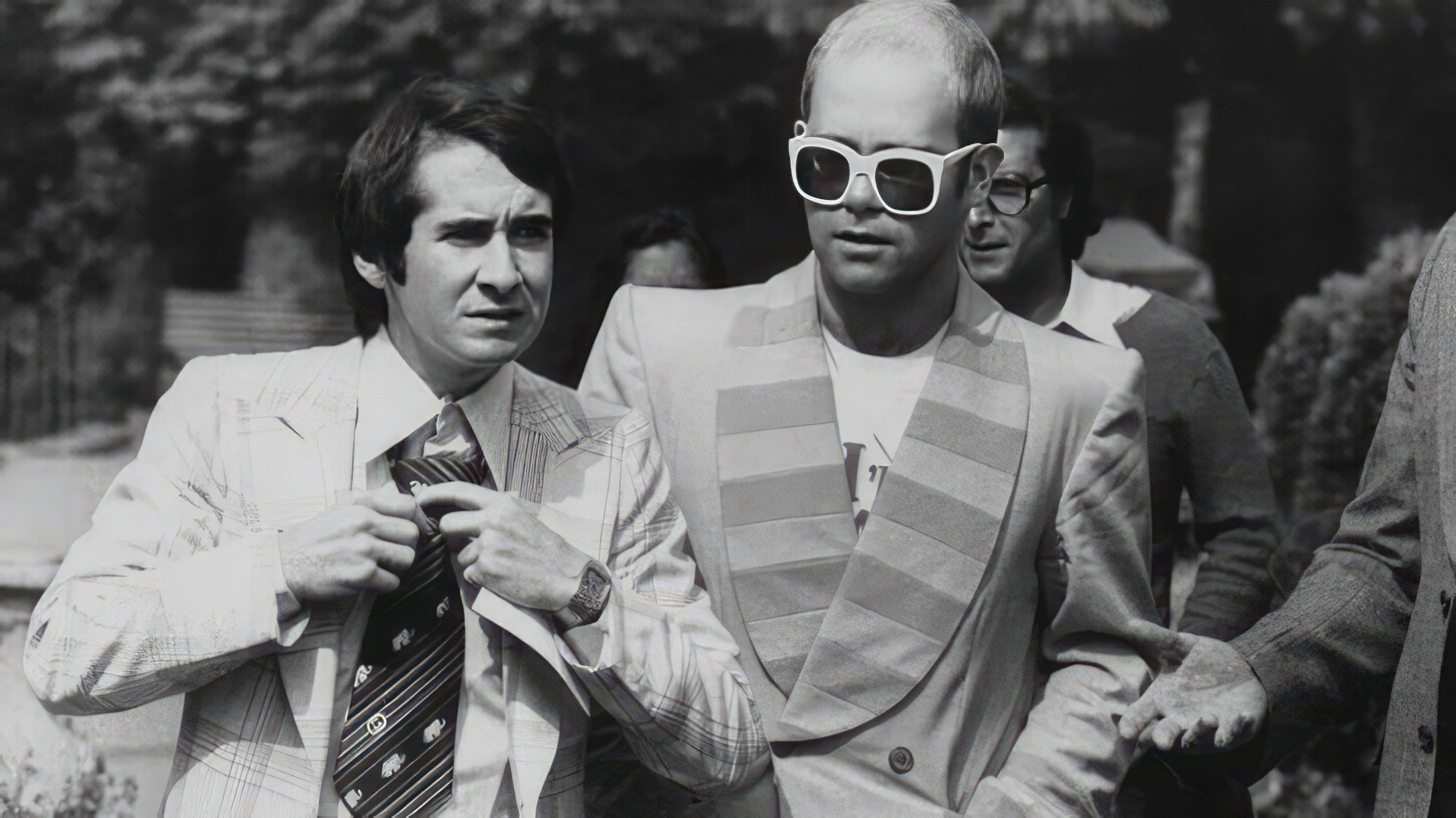 Elton John and John Reid