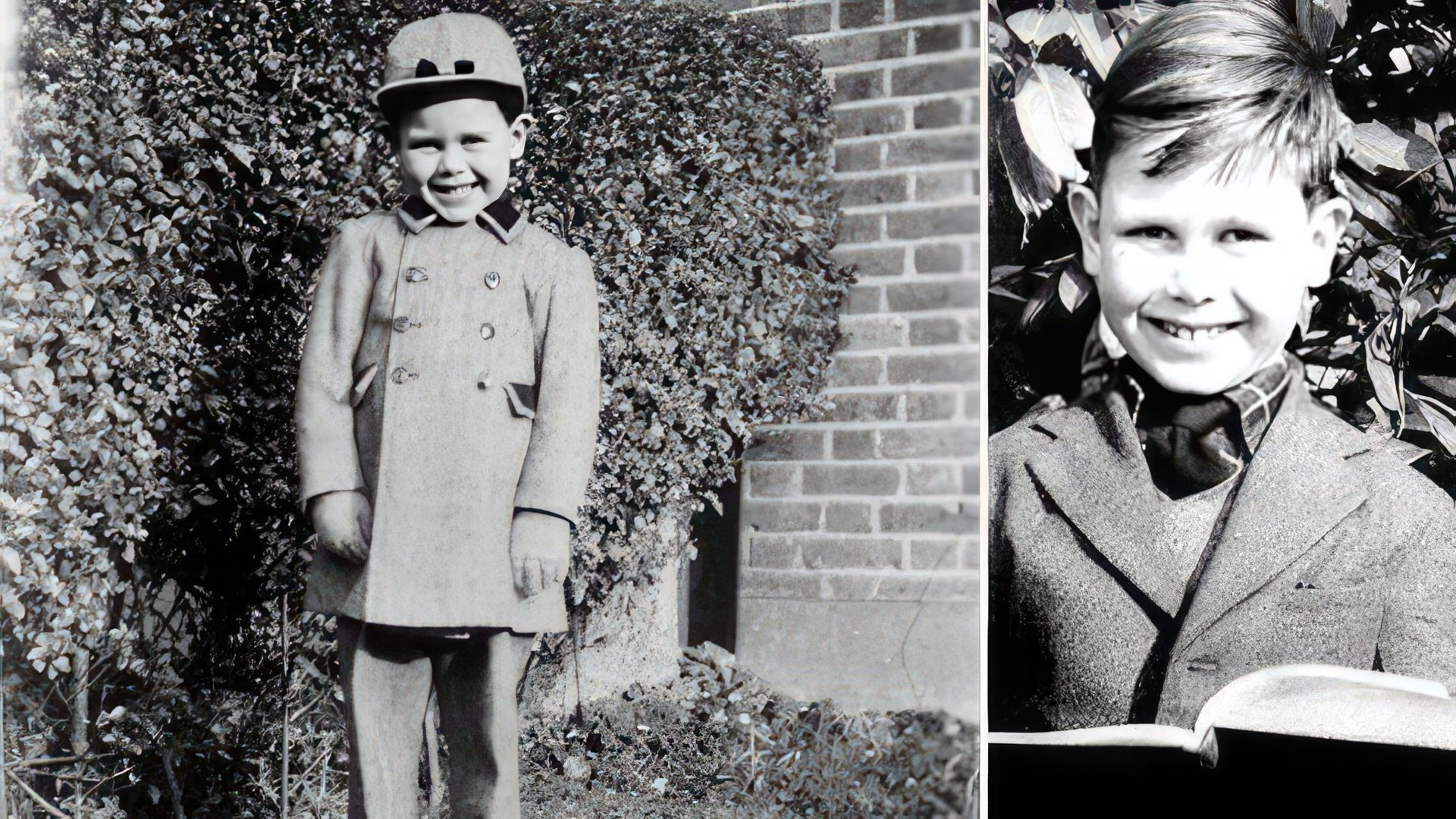 Elton John as a child