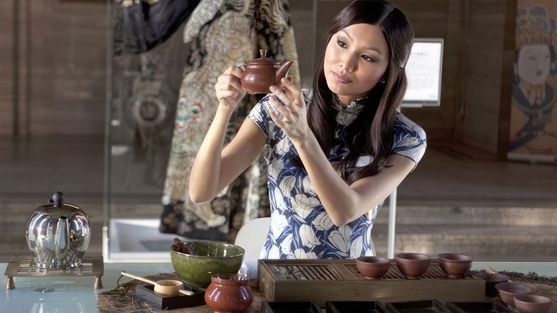 Gemma Chan in the series ‘Sherlock’