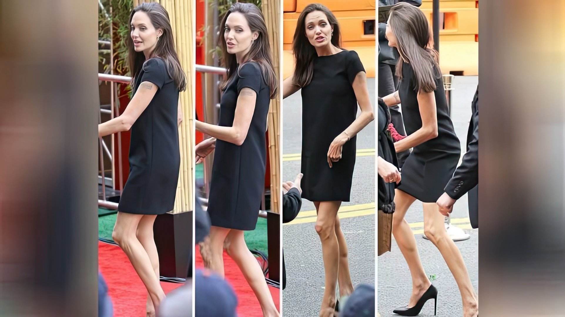 After the divorce, Jolie lost up to 75 lbs due to stress