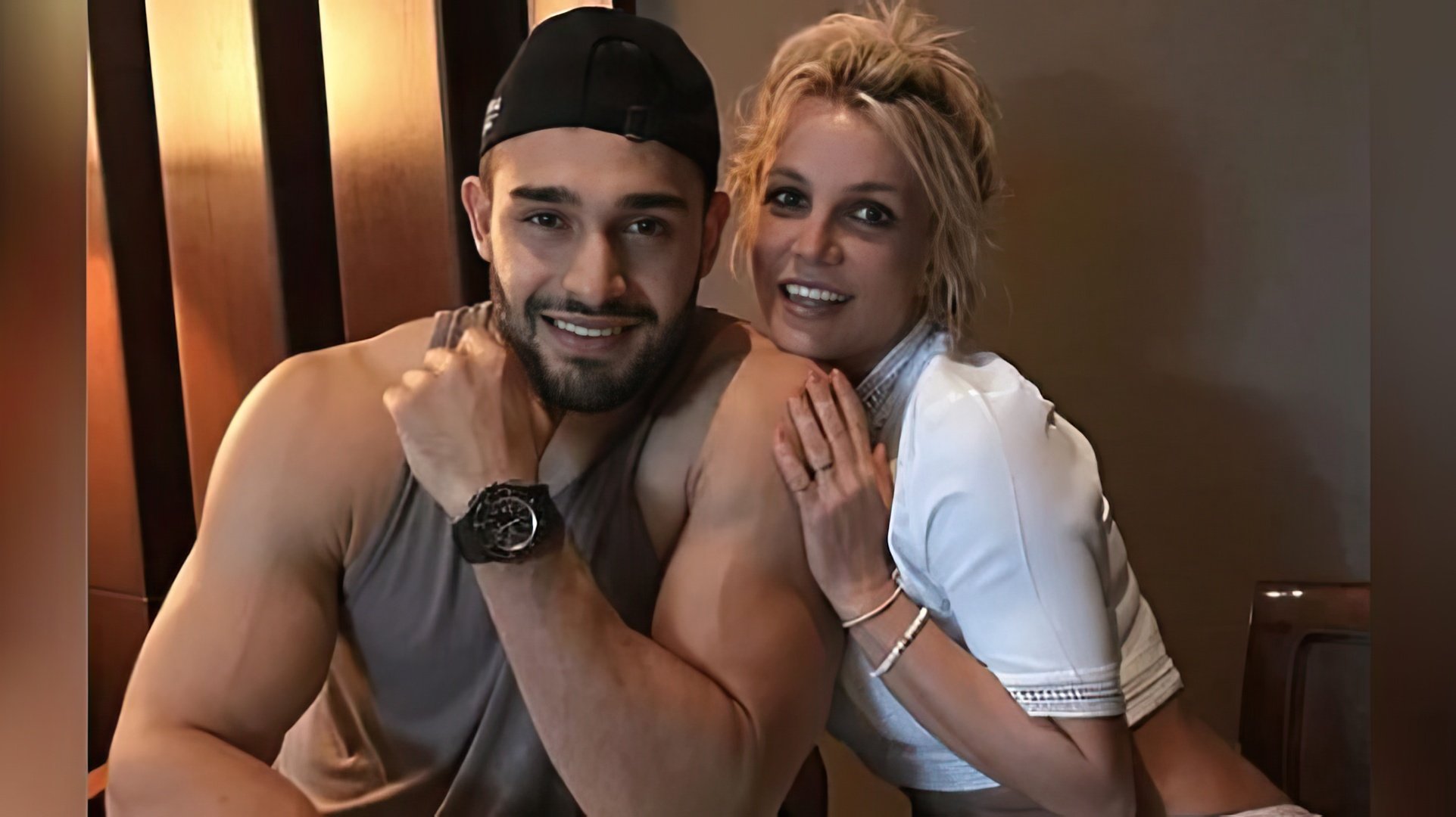 Britney Spears and Sam Asghari