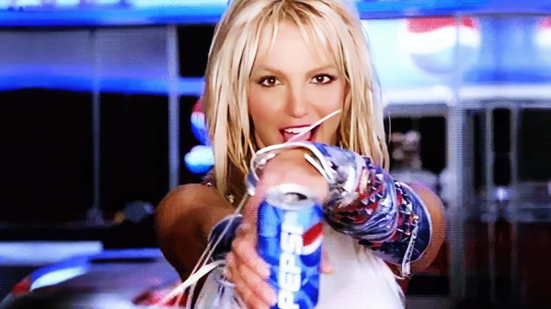 Britney Spears in Pepsi ad campaign