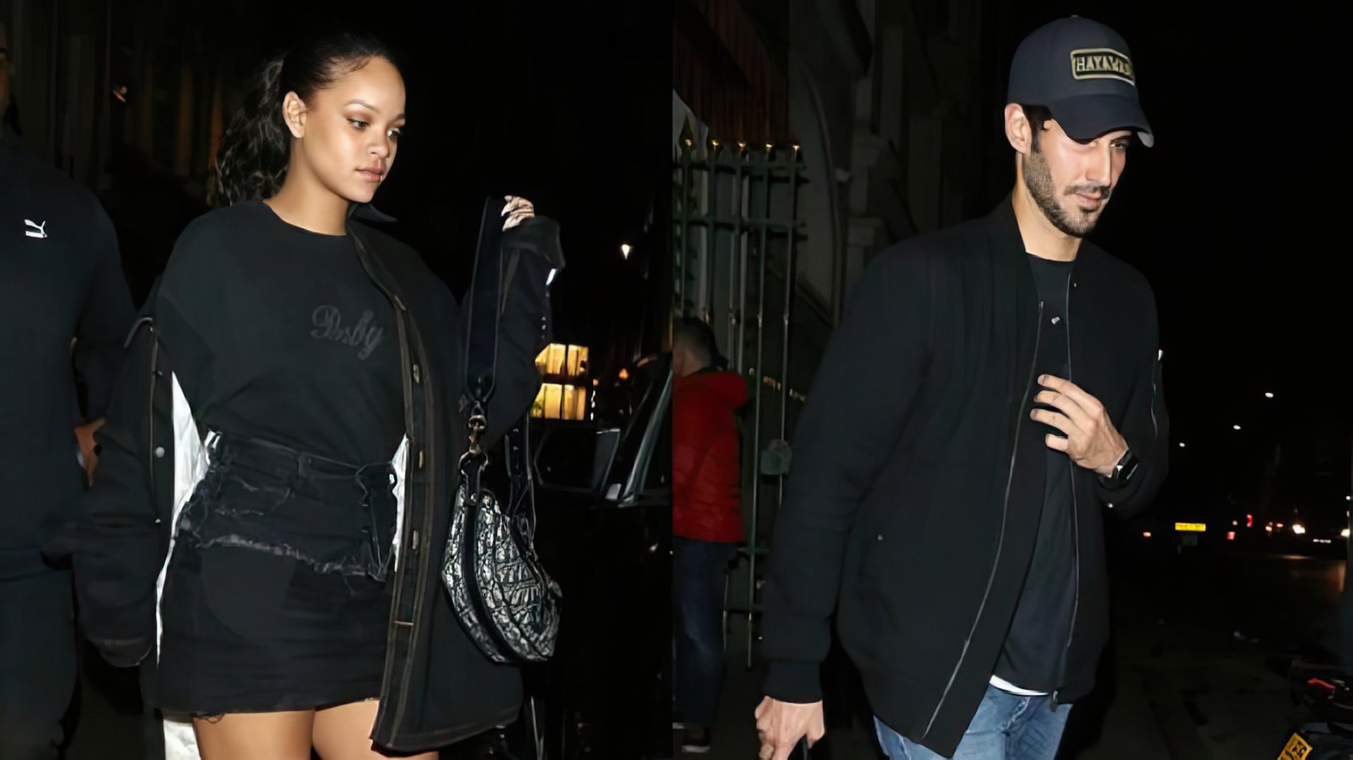 Rihanna and her boyfriend Hassan Jameel