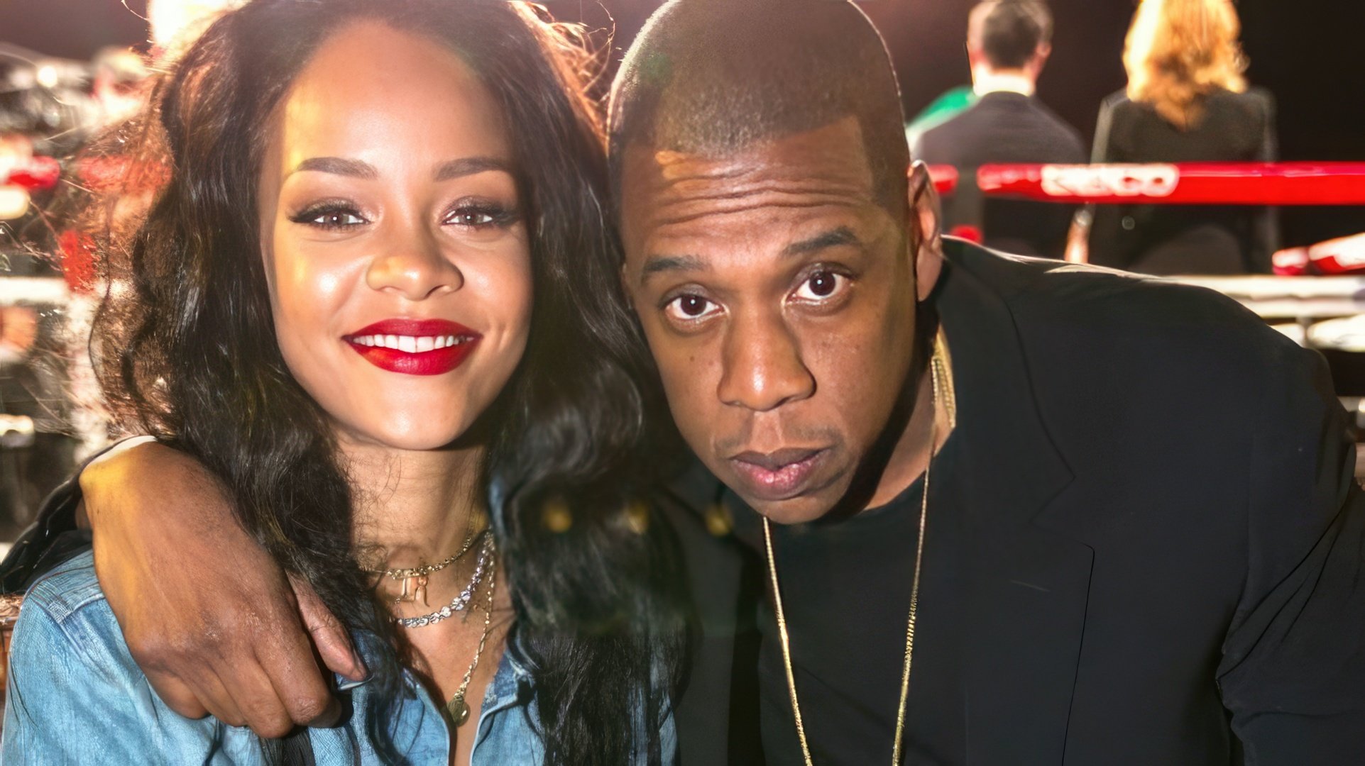 Rihanna and Jay-Z