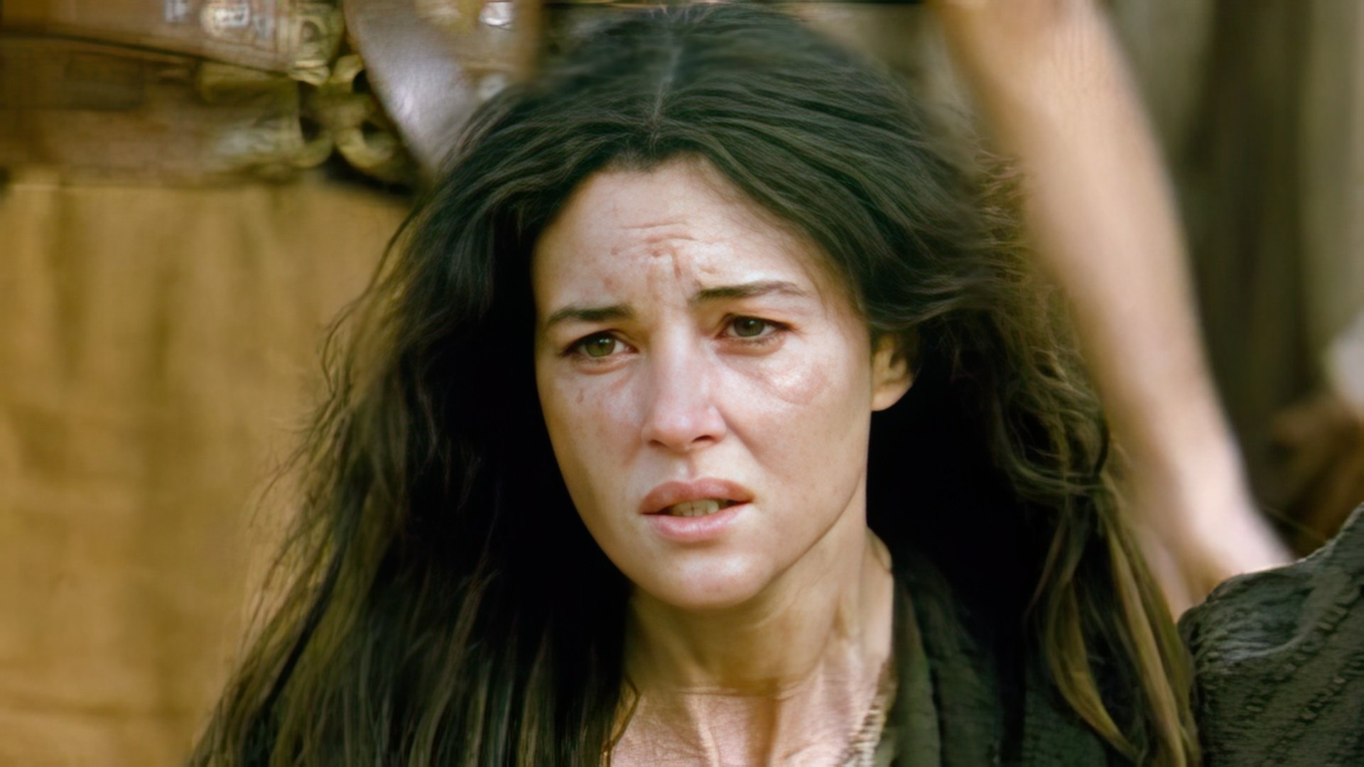 A frame from the movie The Passion of Christ