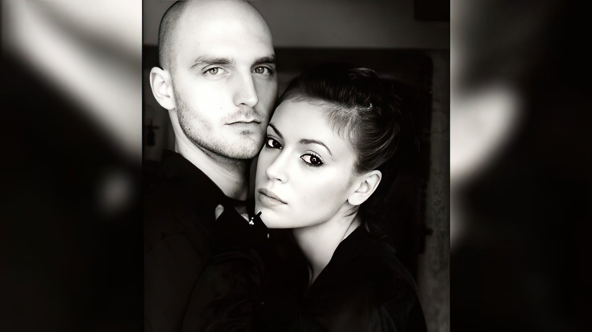 Alyssa Milano and her first husband Cinjun Tate