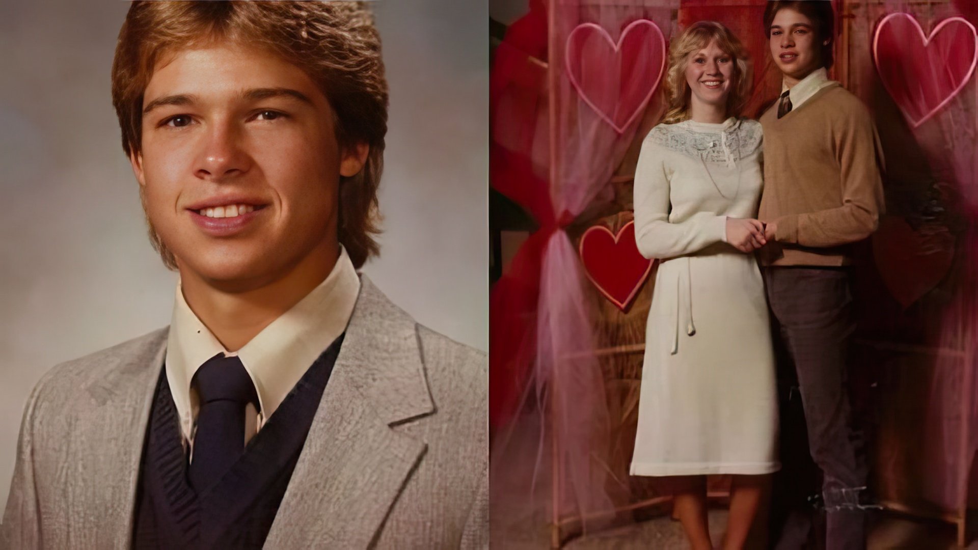 Brad Pitt and his high school sweetheart