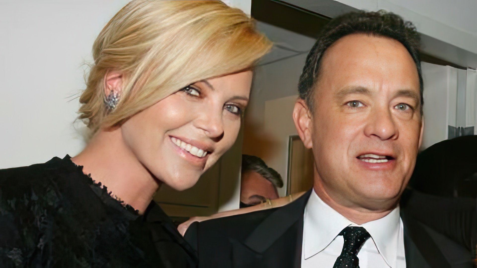 Charlize Theron and Tom Hanks