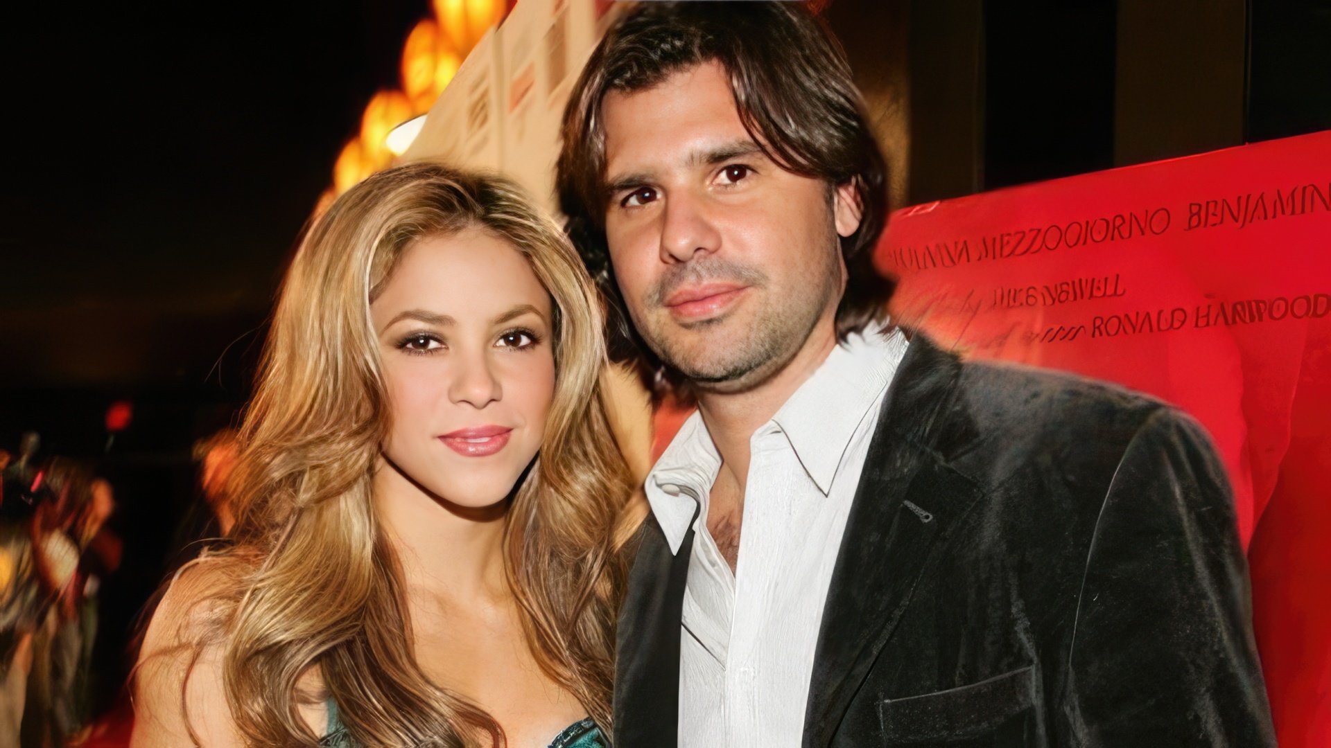 Shakira and Antonio de la Rúa