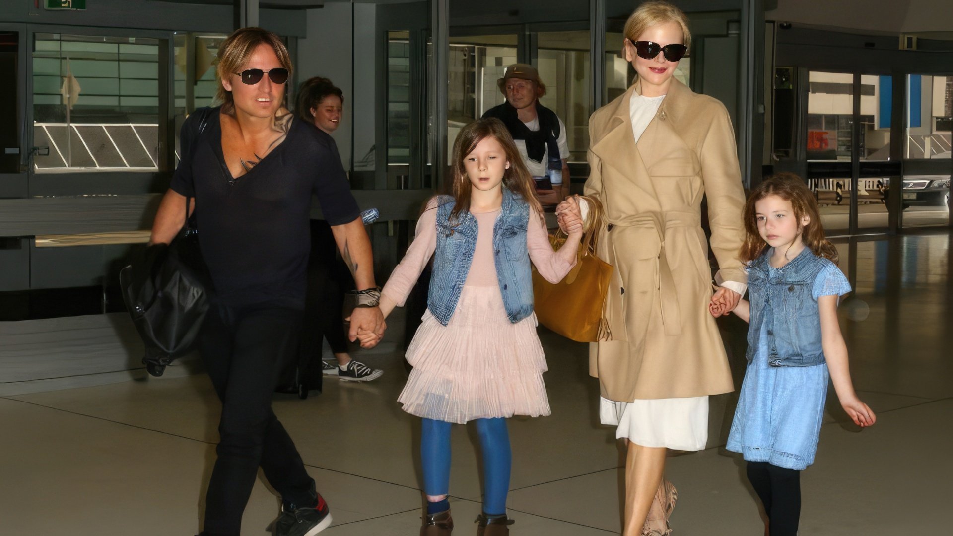 The couple is raising two daughters