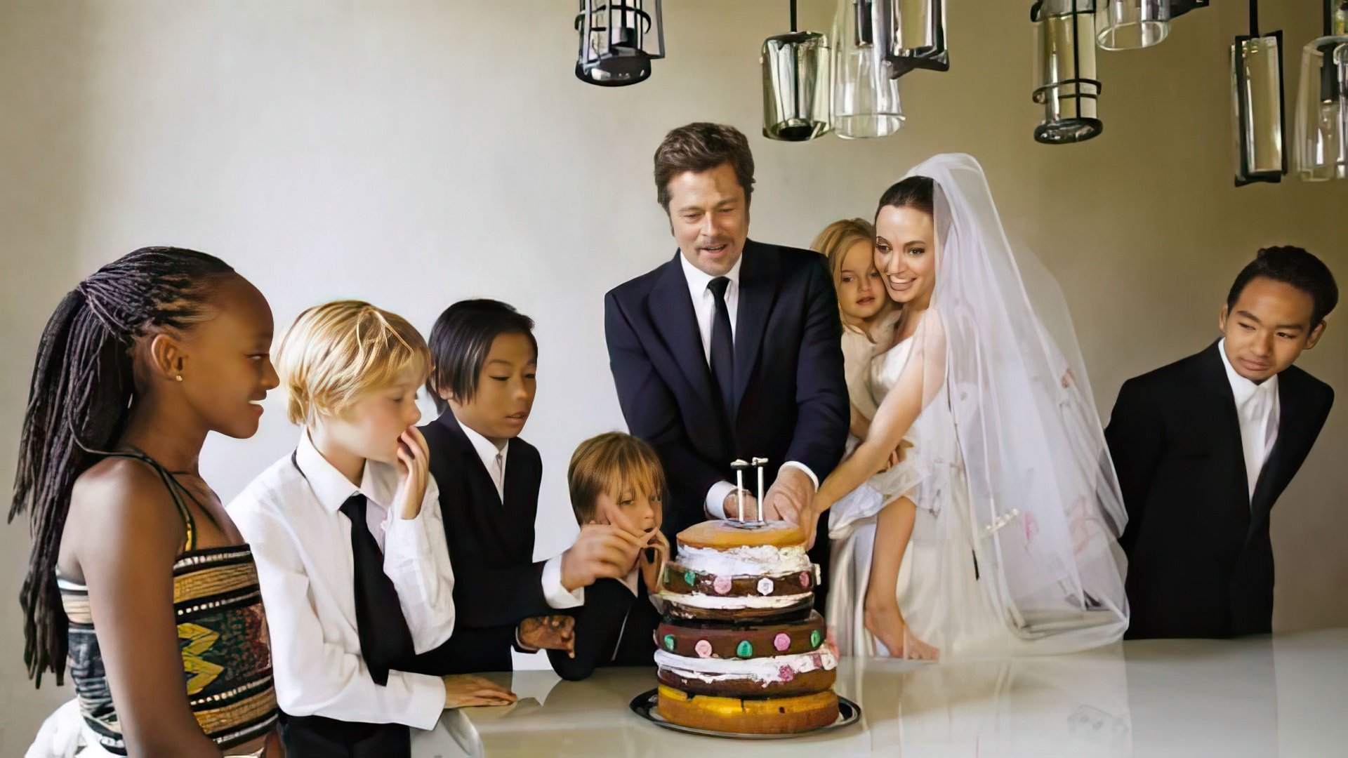 The wedding of Angelina Jolie and Brad Pitt took place in August 2014