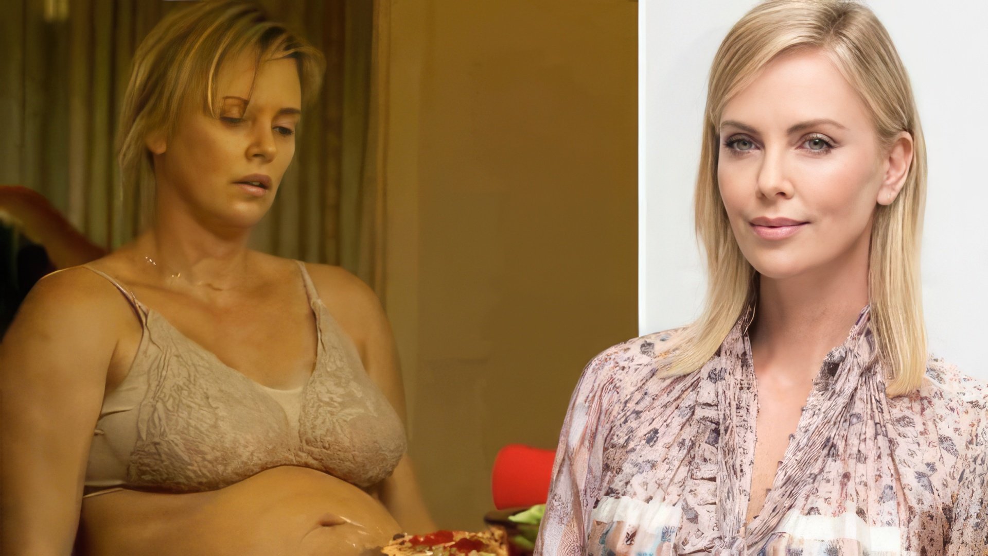 To shoot in 'Tully,' Charlize Theron had to gain weight