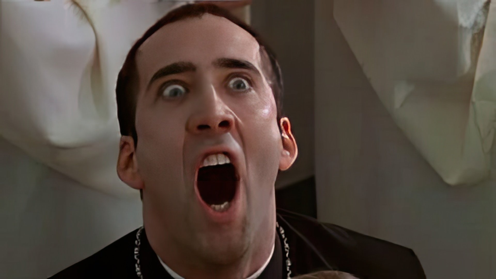 Nicolas Cage in the movie "Face/Off"