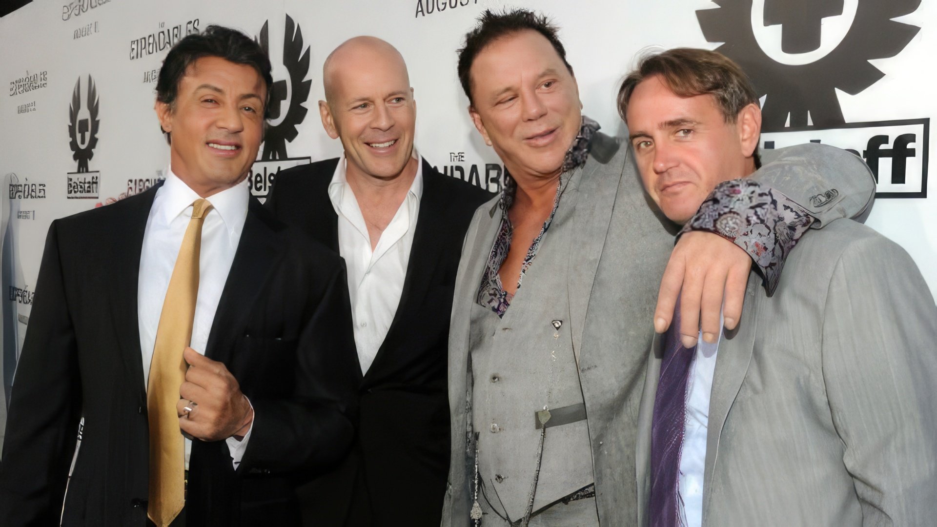 The premiere of the first The Expendables