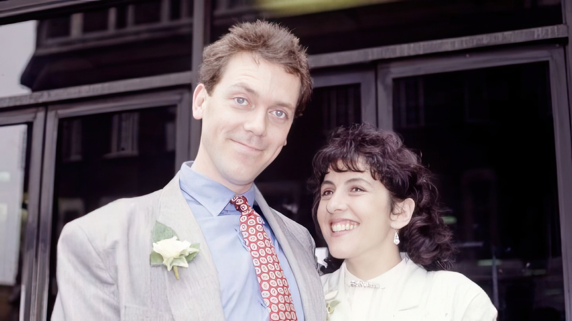The wedding of Hugh Laurie and Jo Green