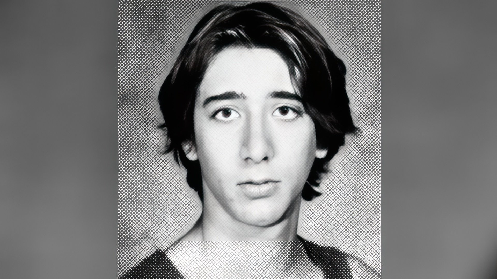 This is how the future actor looked in high school