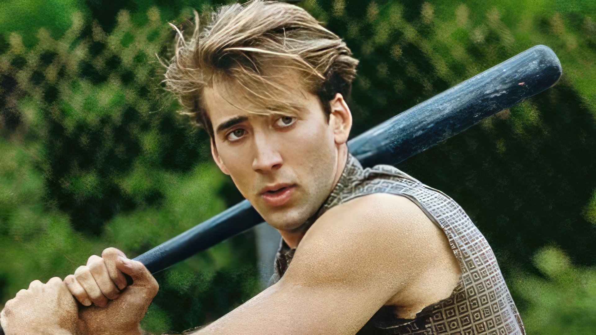 Young Nicolas Cage in the movie 'Birdy'