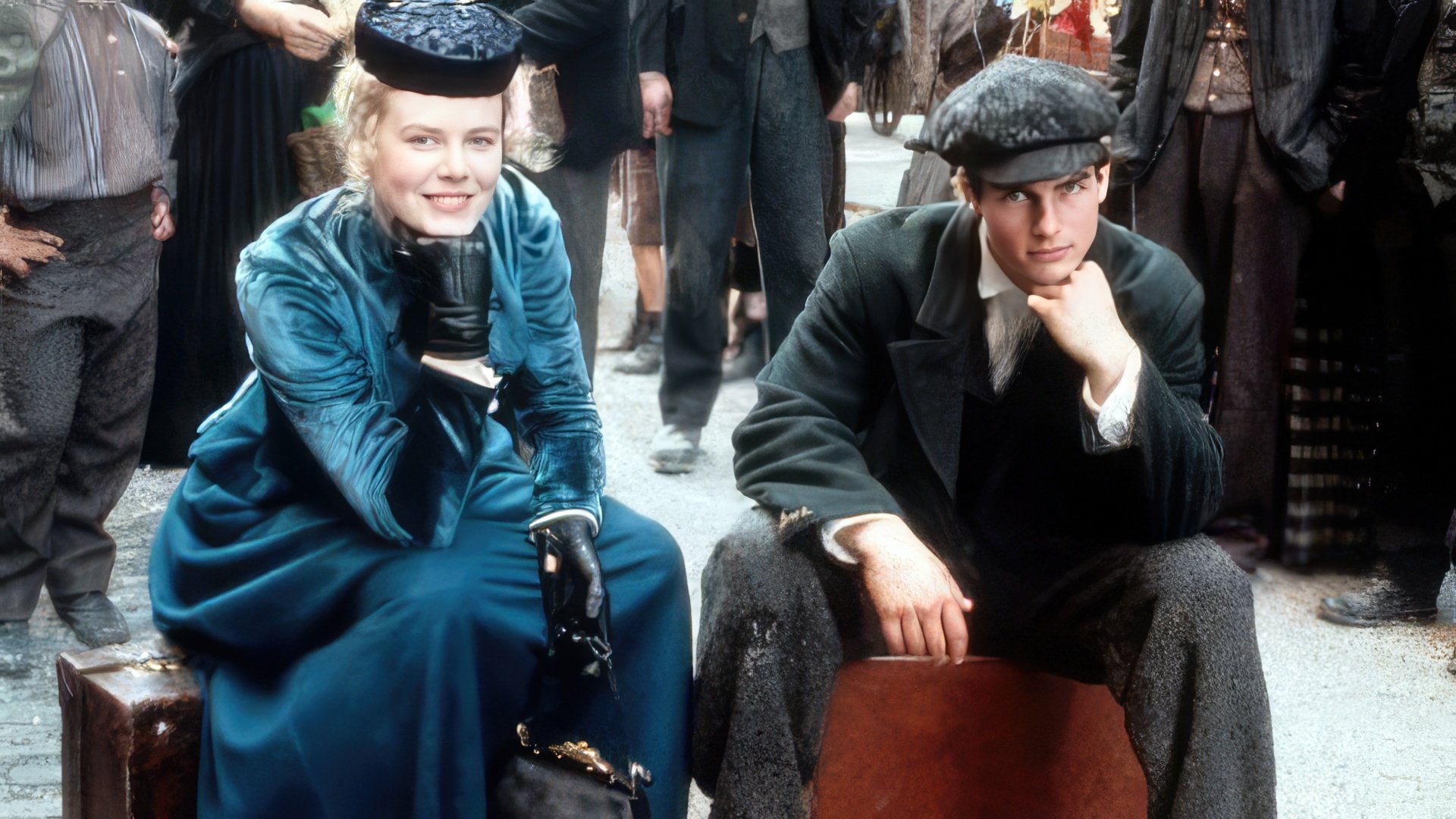 A shot from the movie 'Far and Away'