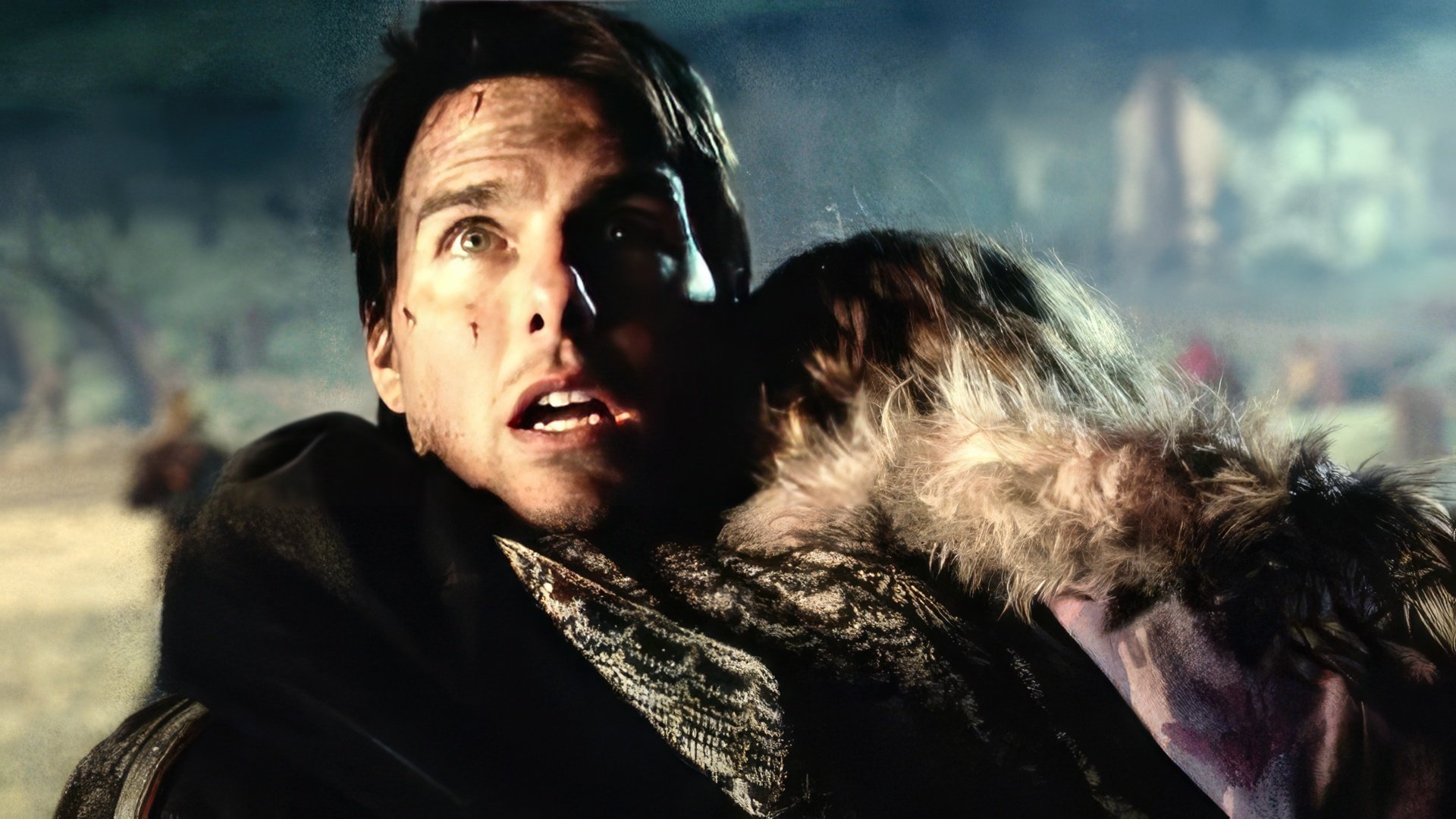 In "War of the Worlds" Tom Cruise doesn't save the world
