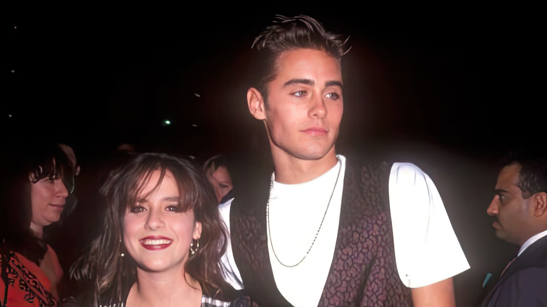 Jared Leto and Soleil Moon Frye