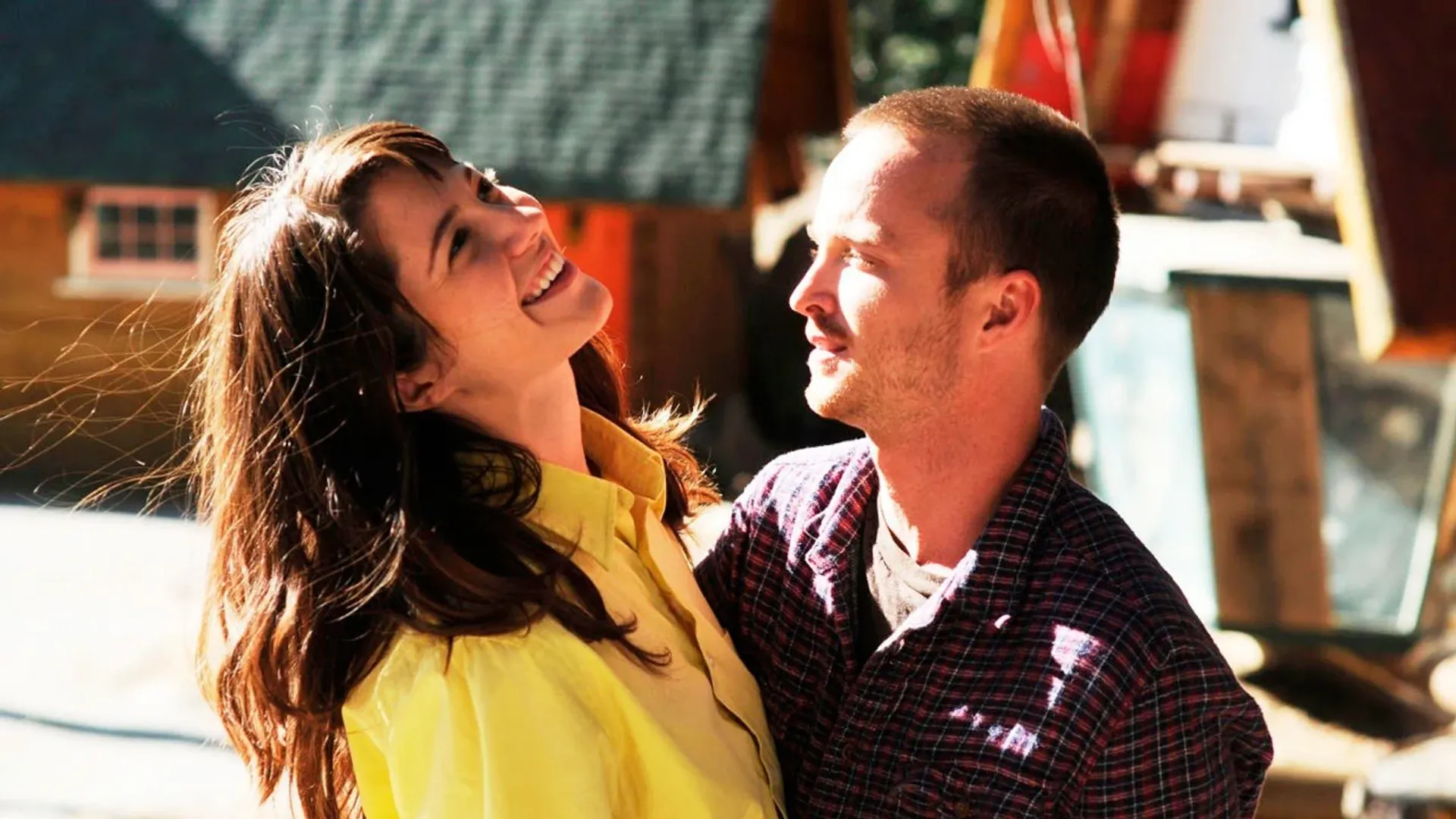 Mary Elizabeth Winstead and Aaron Paul