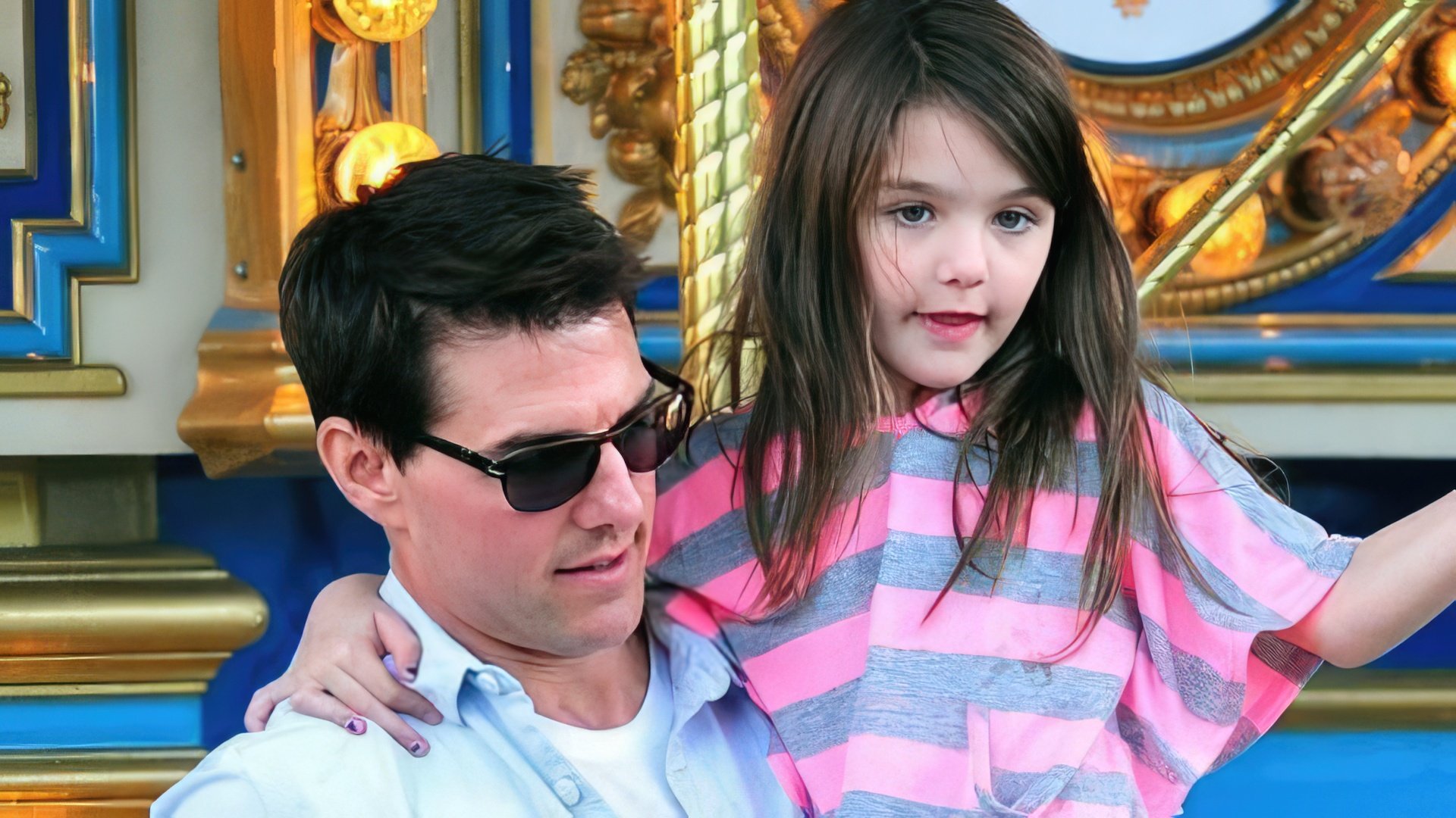 Tom Cruise with daughter Suri