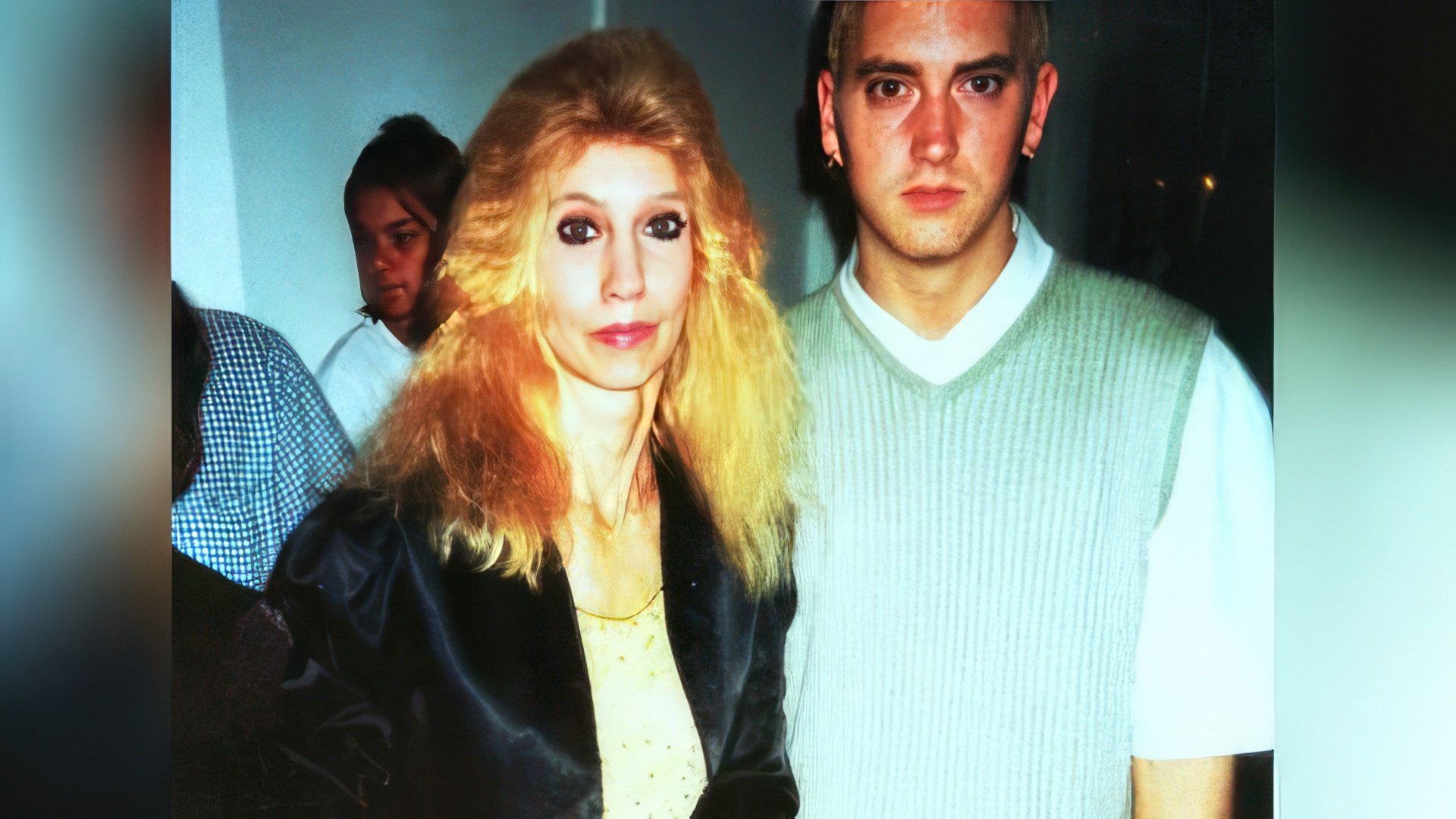Eminem and his mother, Deborah