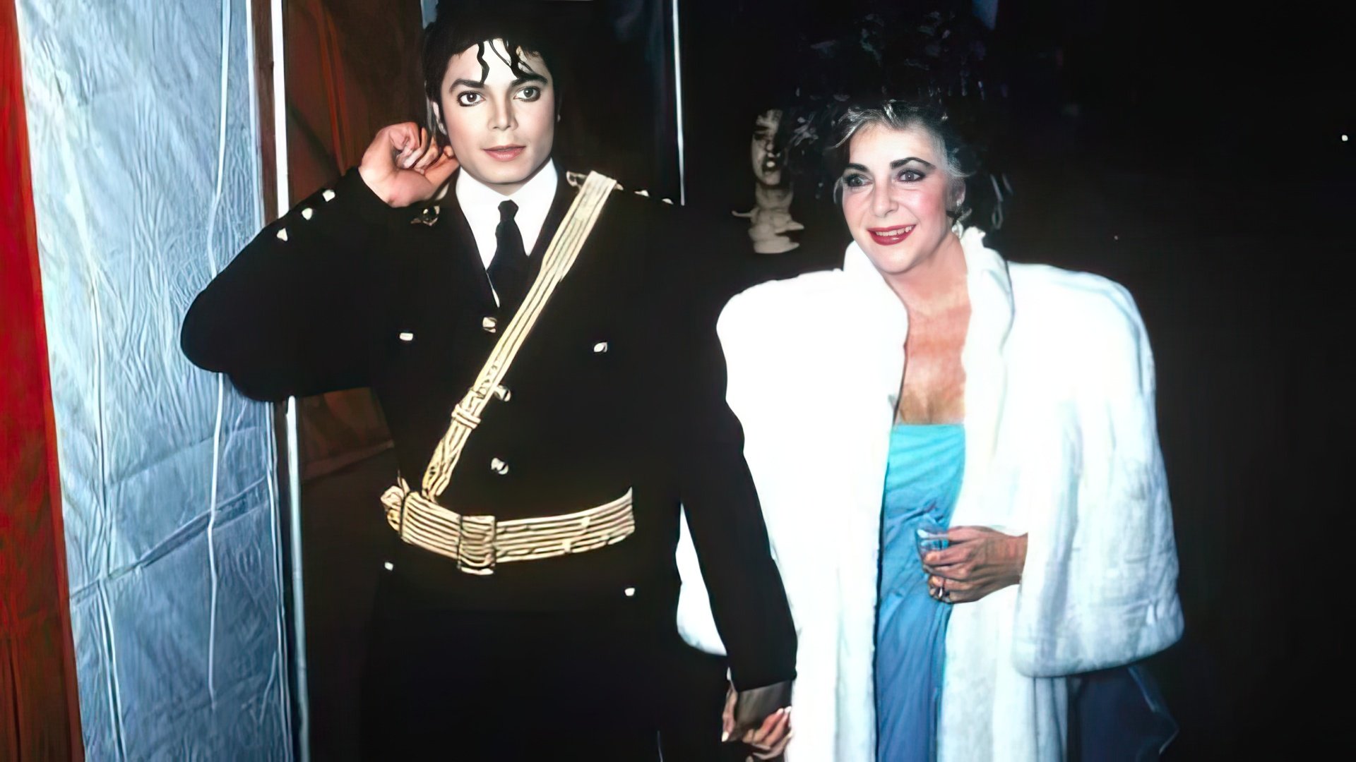 Michael Jackson and Elizabeth Taylor