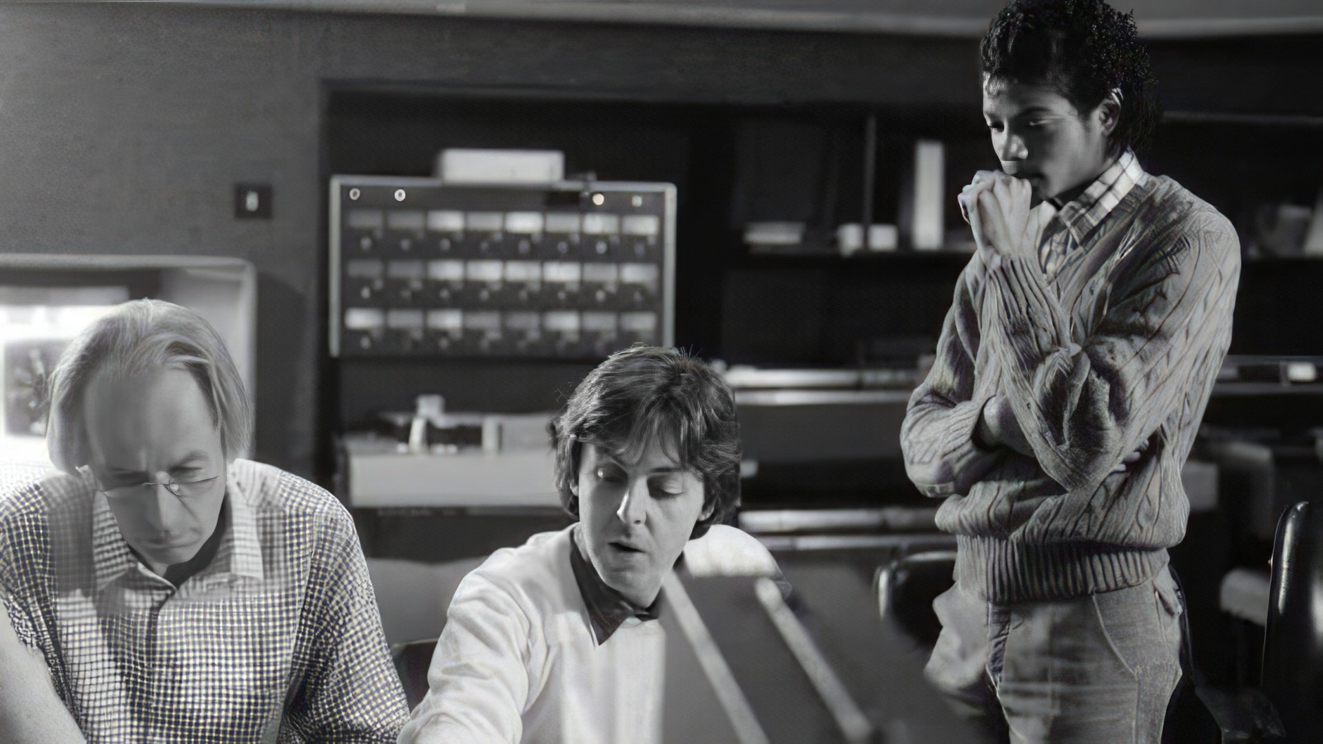 Michael Jackson and Paul McCartney working on Say Say Say