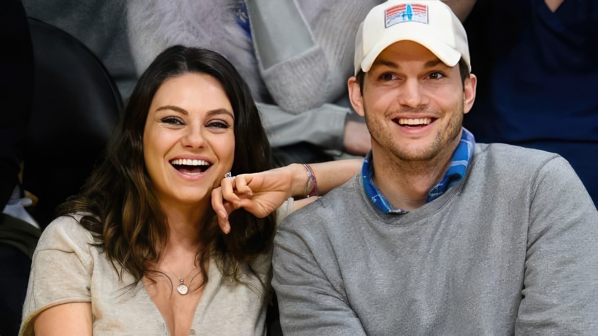 Pictured: Mila Kunis and Ashton Kutcher