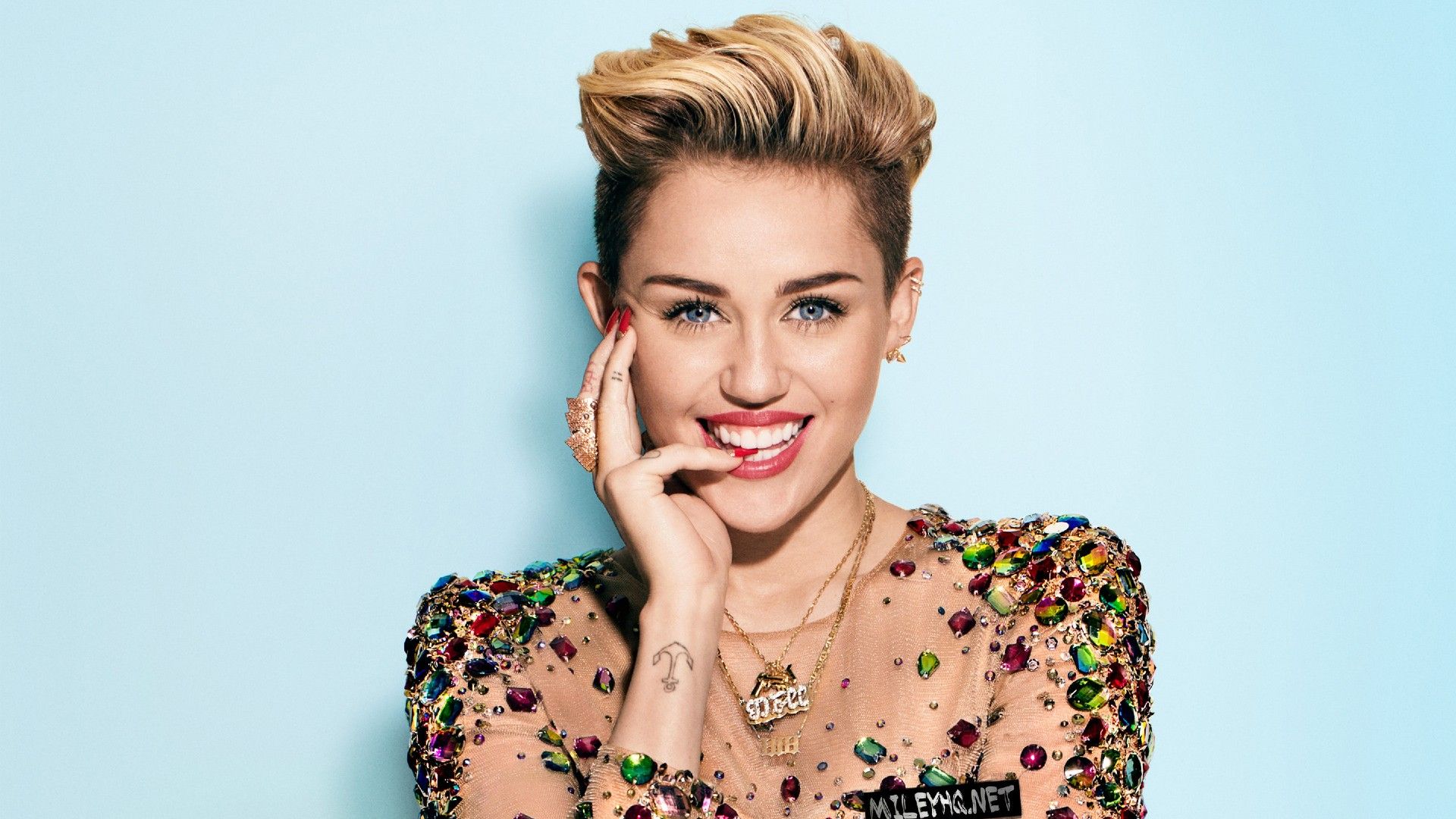 Actress and singer Miley Cyrus