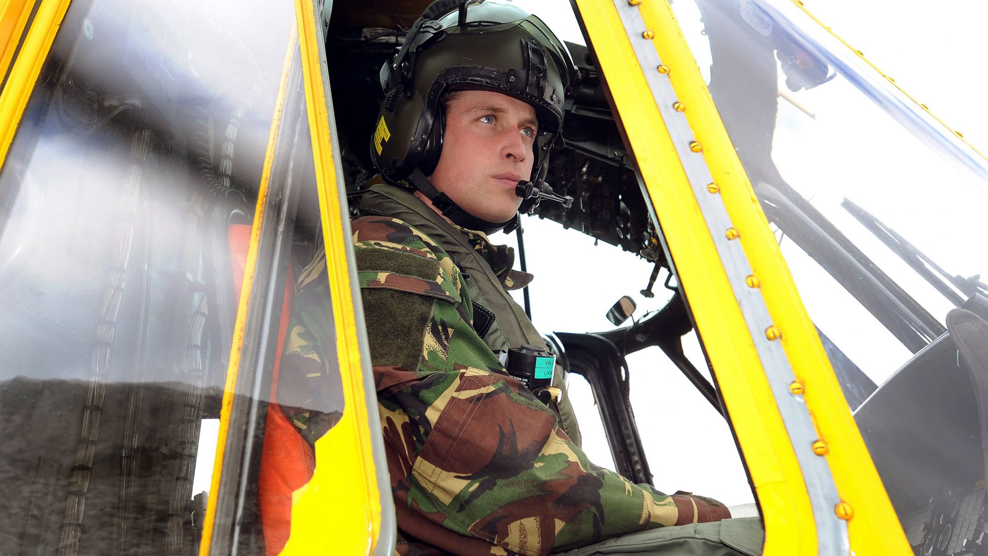 Prince William – a helicopter pilot