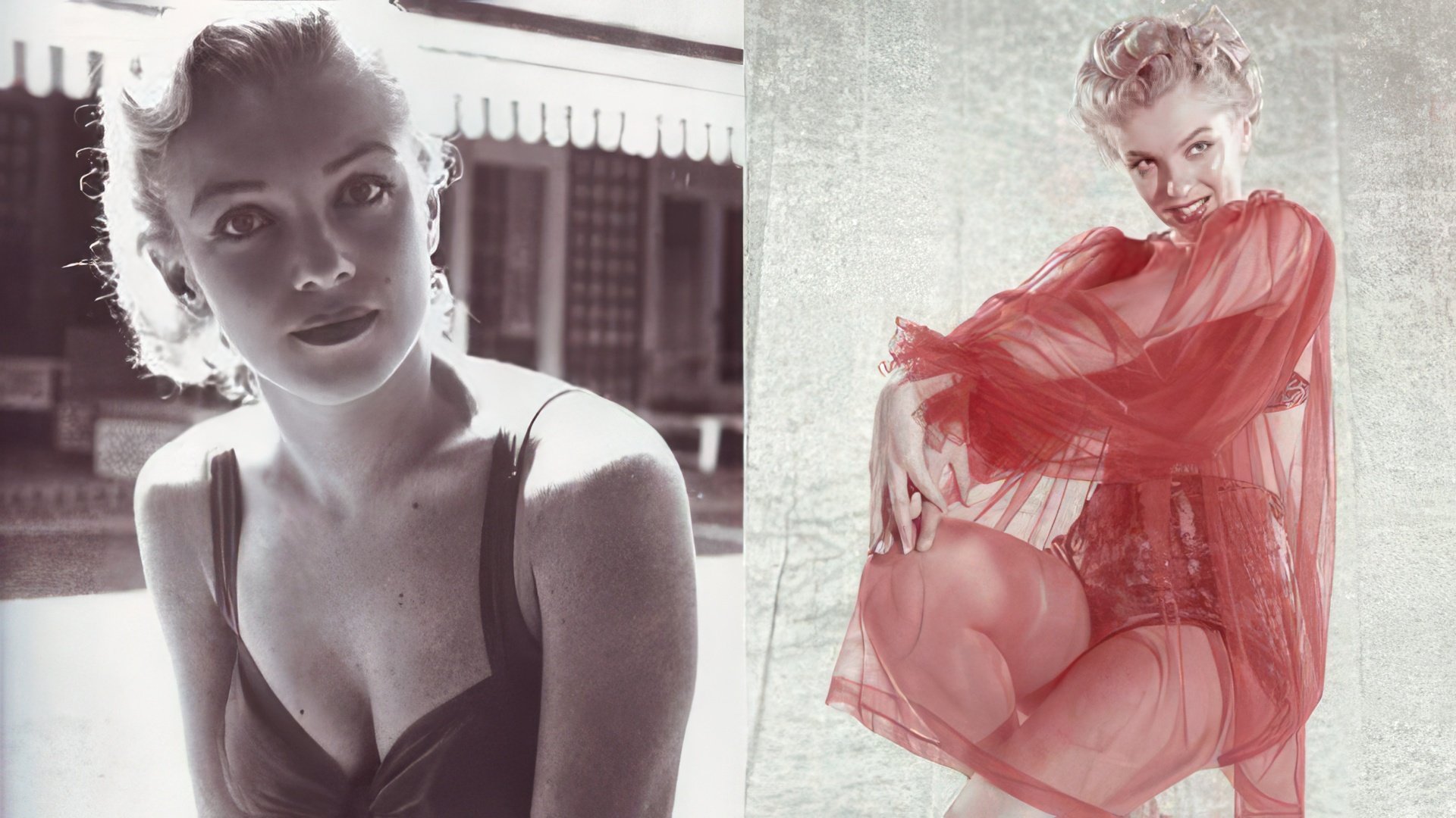 Marilyn Monroe in her youth