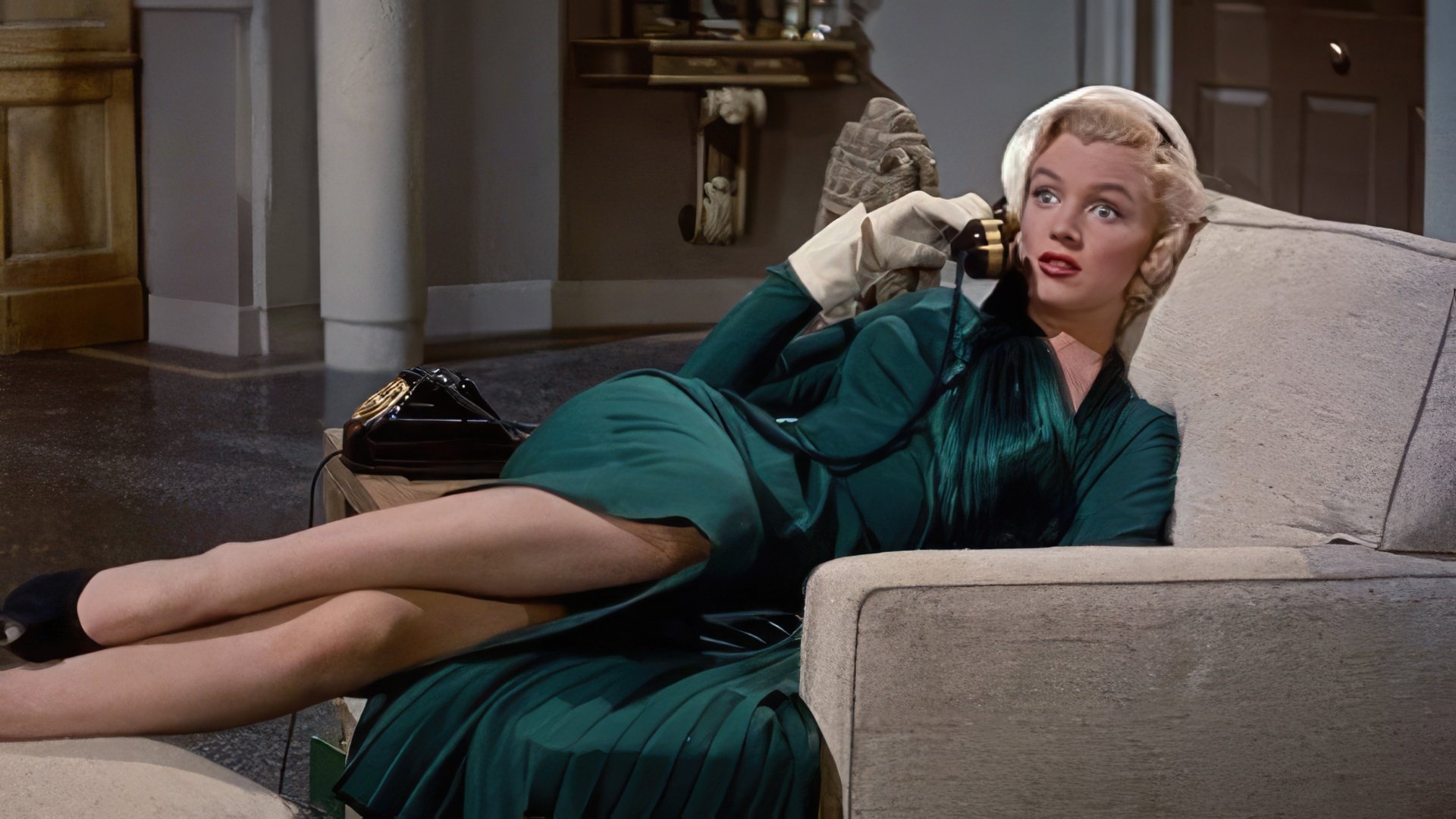 Marilyn Monroe in the movie How to Marry a Millionaire
