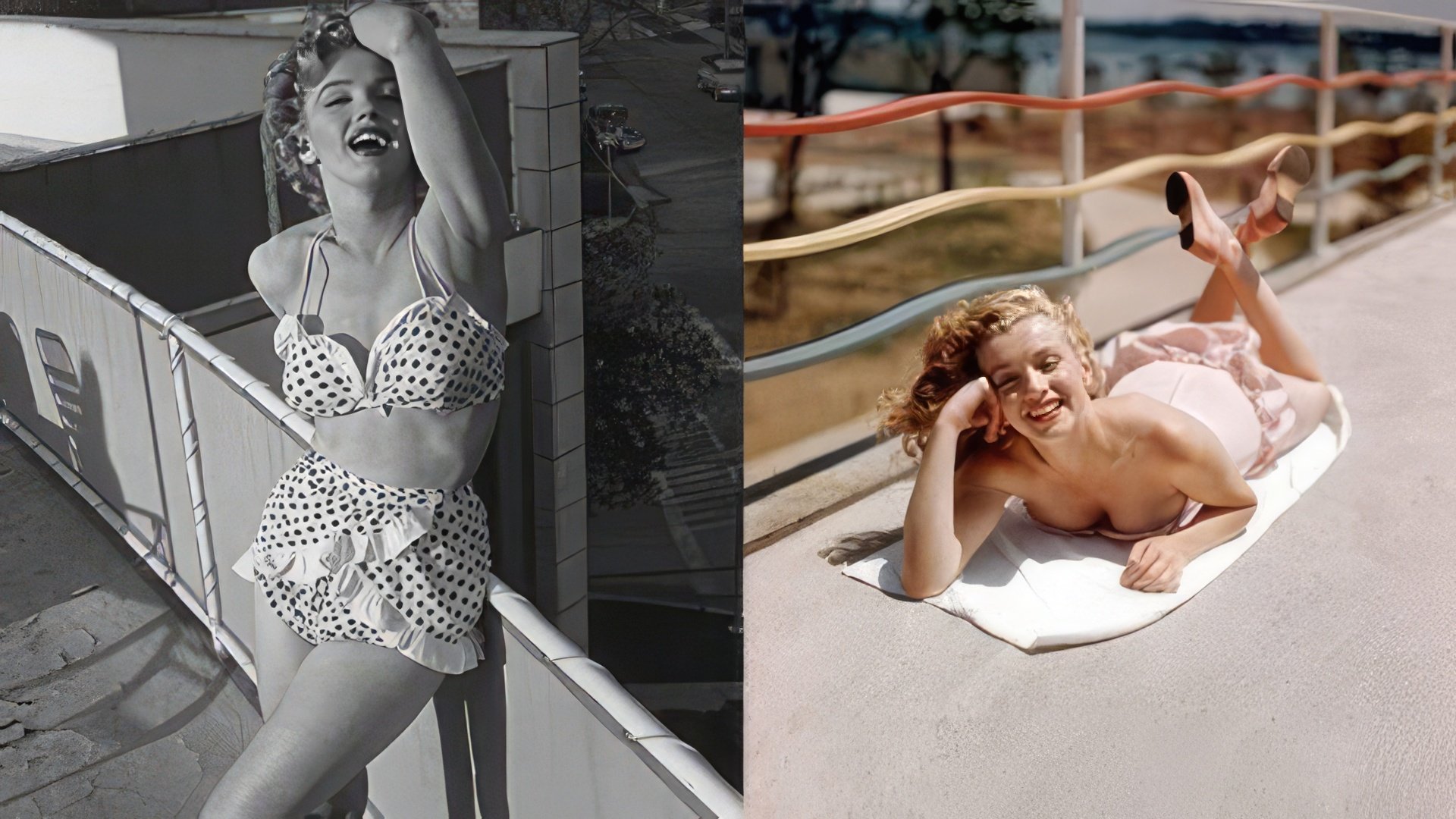 Marilyn Monroe - a gorgeous blonde with an inimitable smile and alluring look