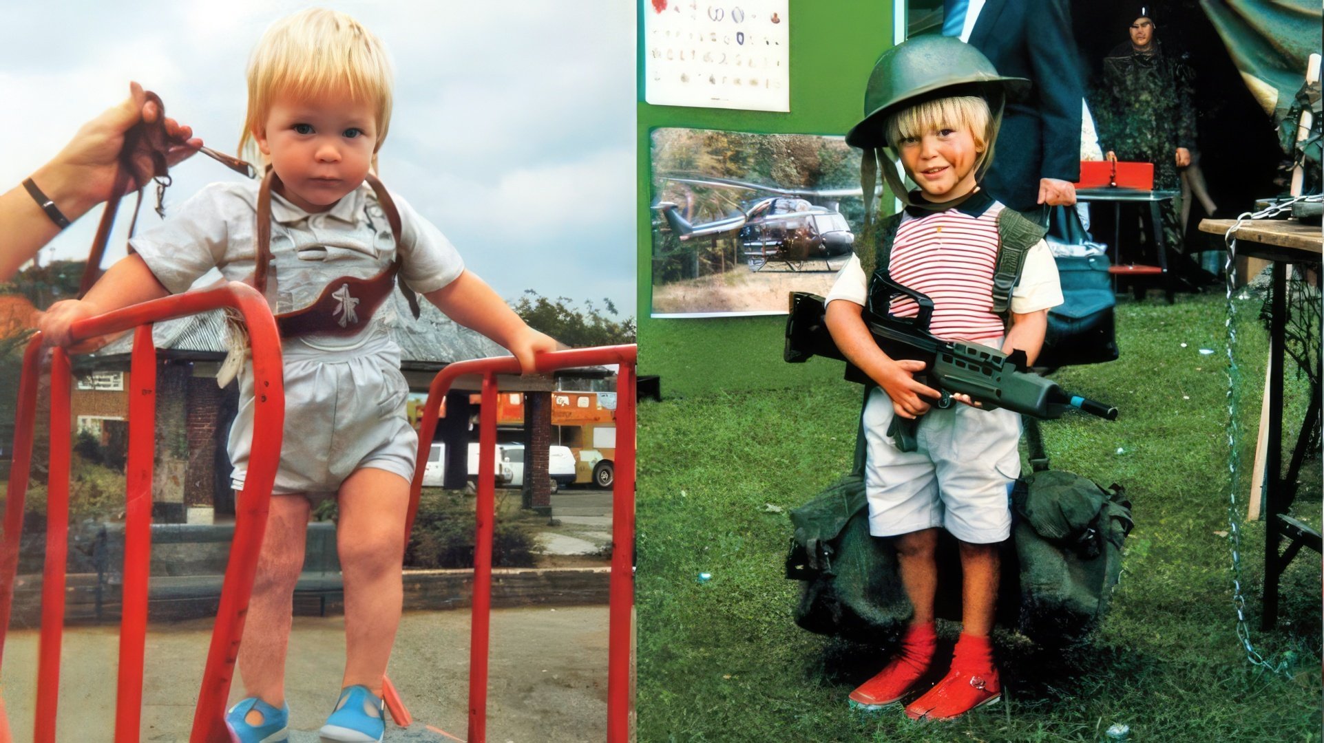 Robert grew up a feminine boy