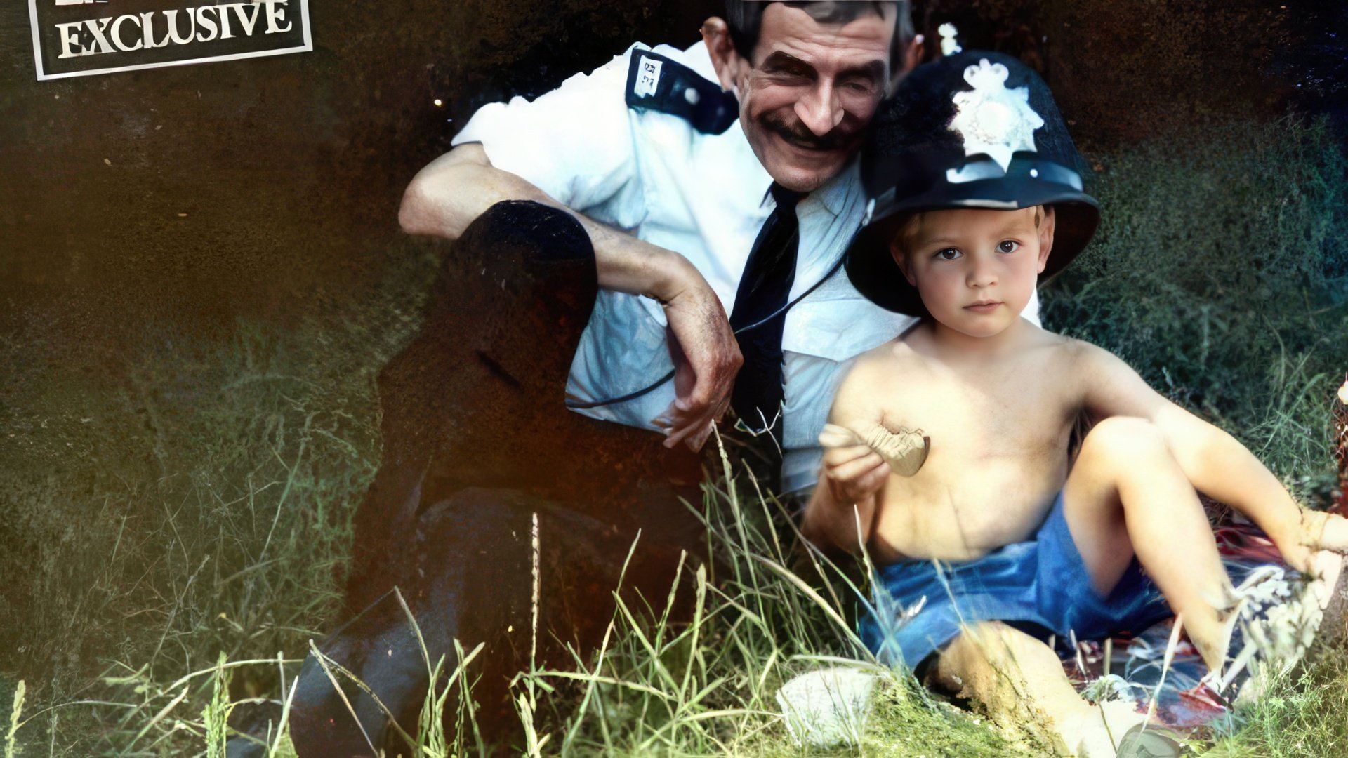 Robert Pattinson as a child