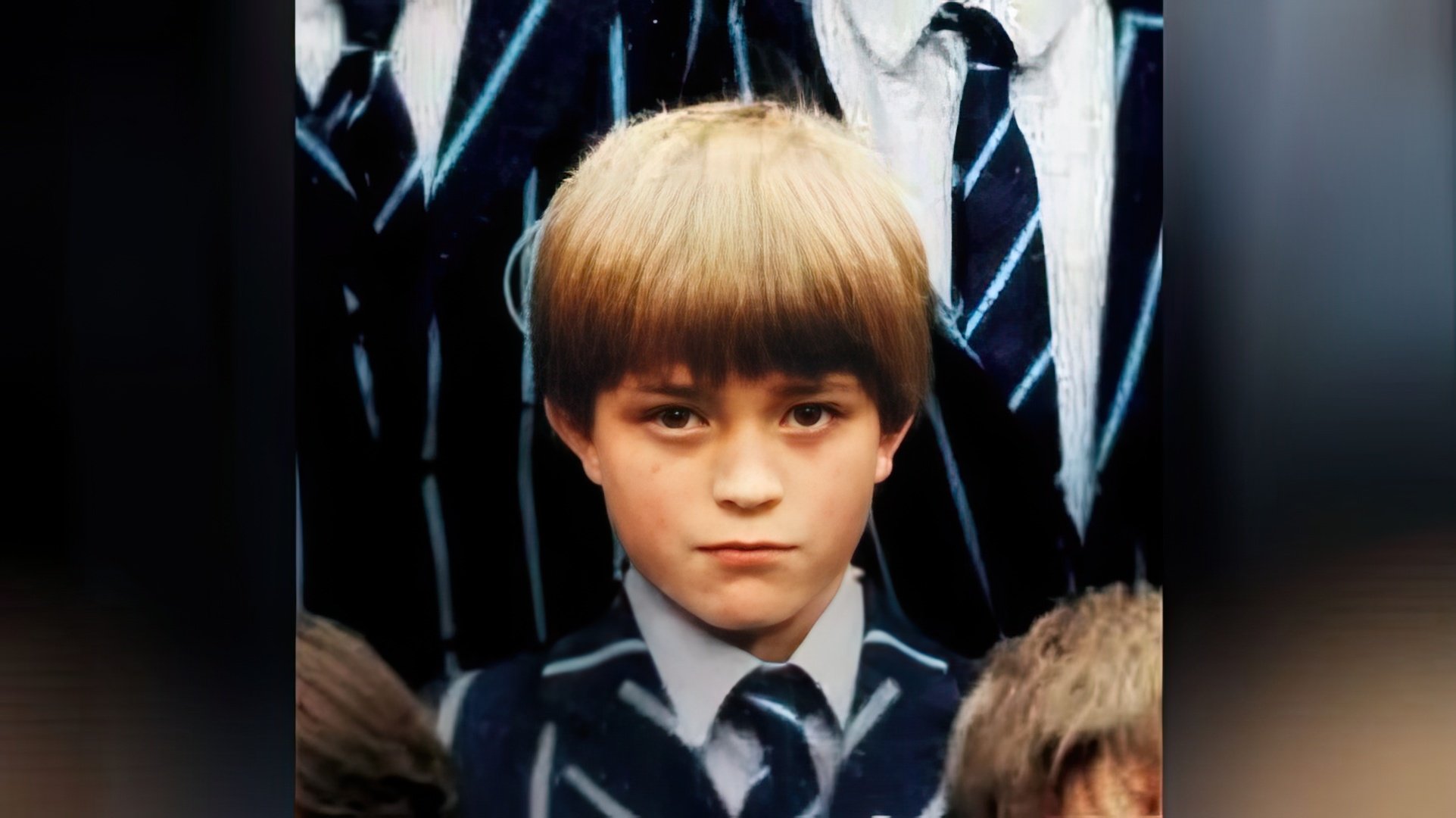 Robert Pattinson during his school years