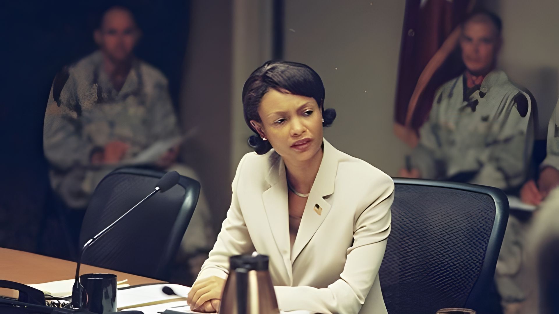 Thandiwe Newton as Condoleezza Rice