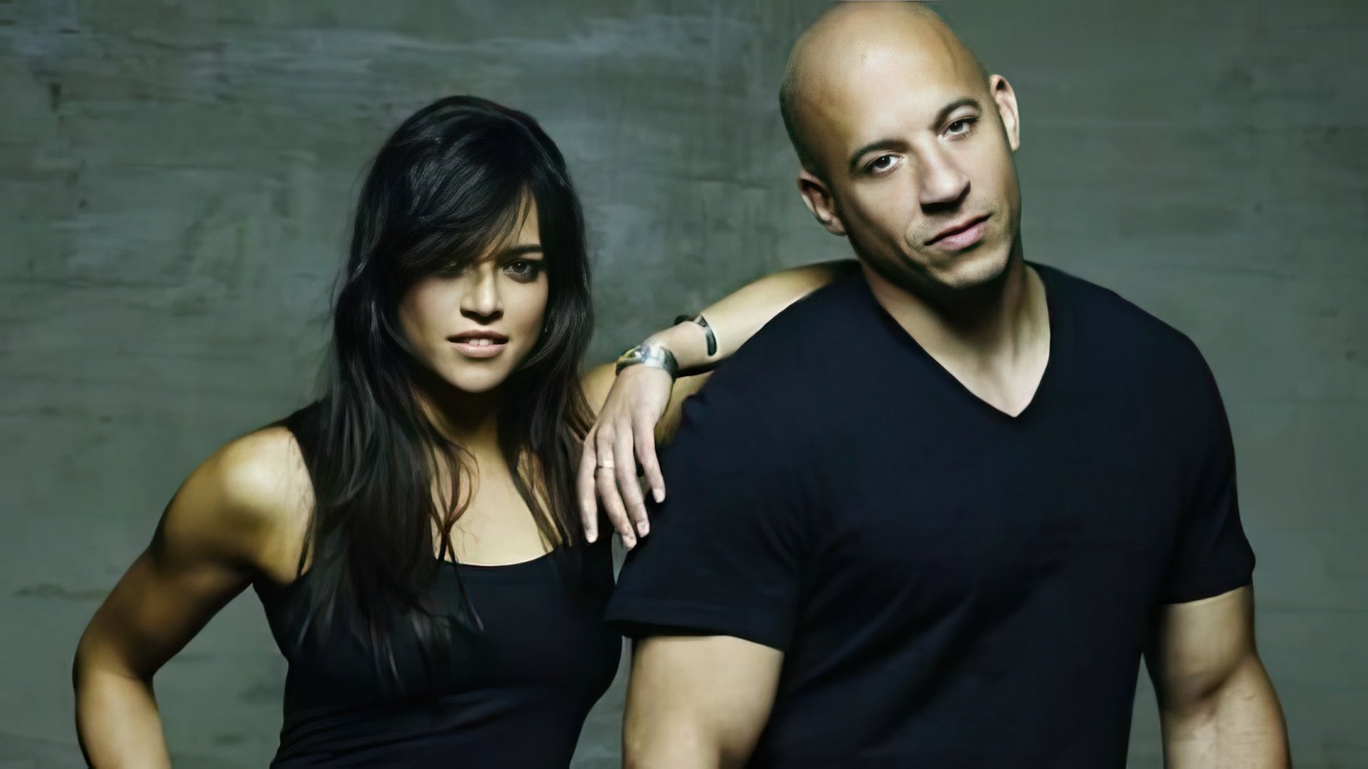 The romance between Vin Diesel and Michelle Rodriguez began on the set