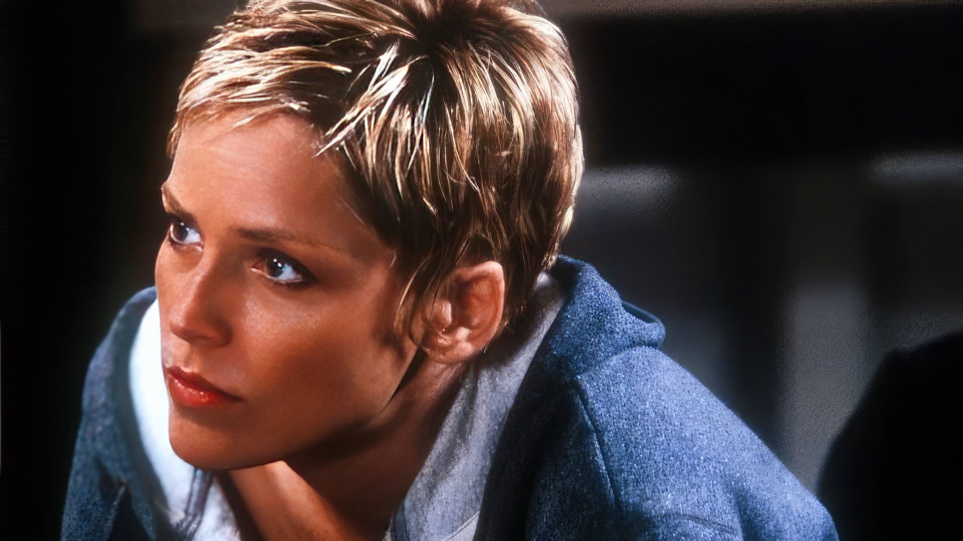 40-year-old Sharon Stone in the movie 'Sphere'