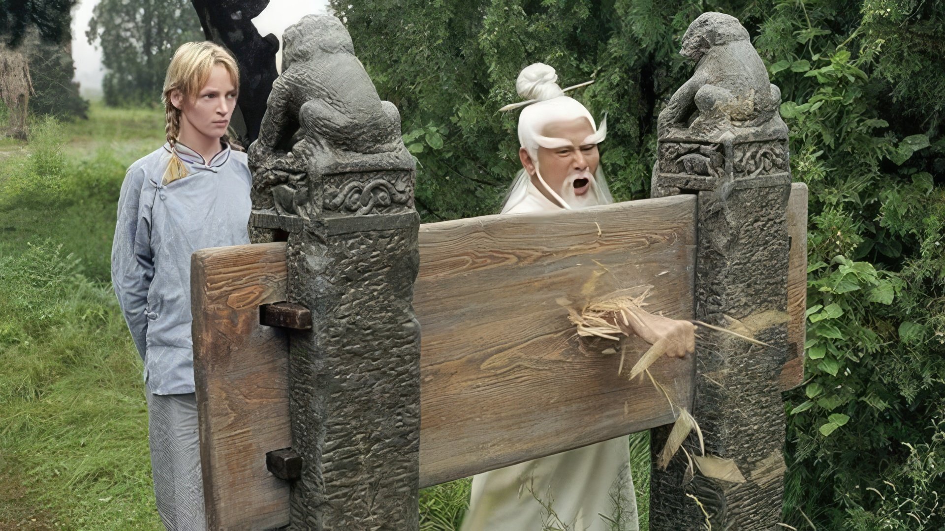 A scene from Kill Bill: Vol. 2