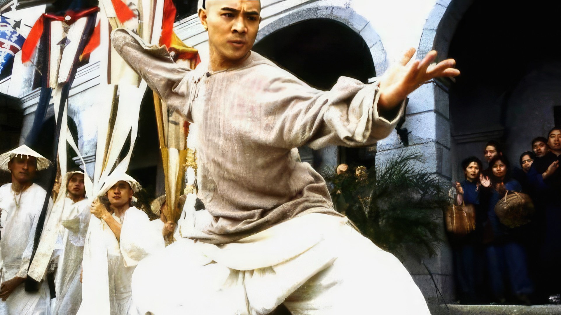 A shot from "Once Upon a Time in China"