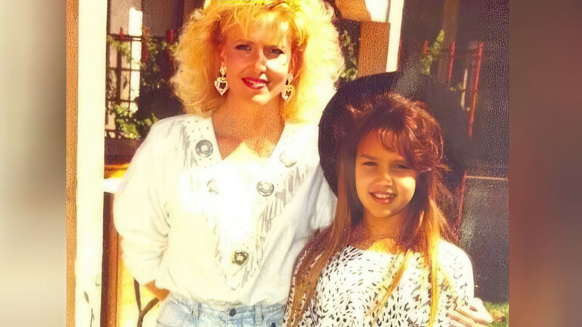As a child, Jessica Alba was a chubby child