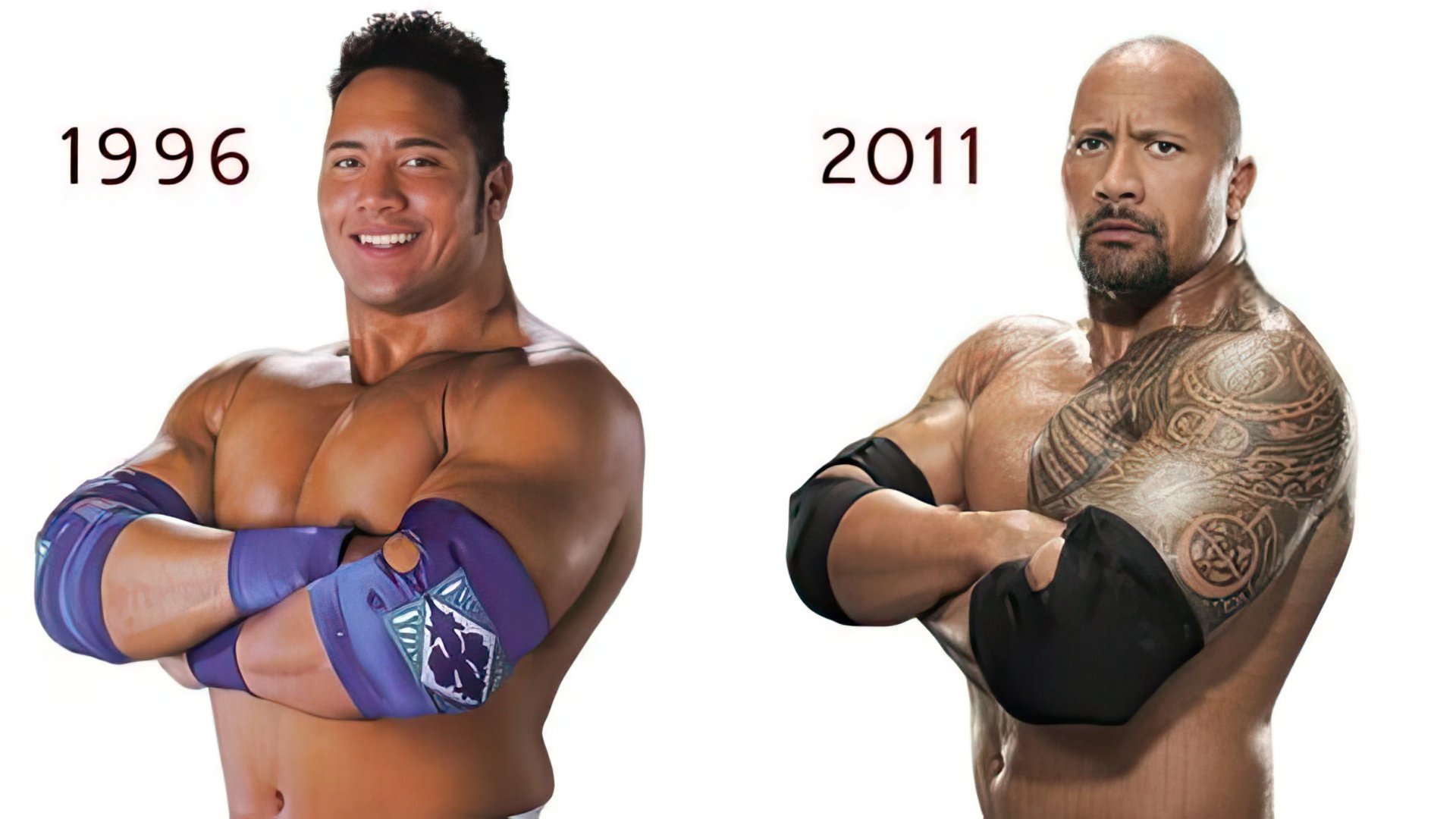 Dwayne Johnson started his wrestling career in 1996