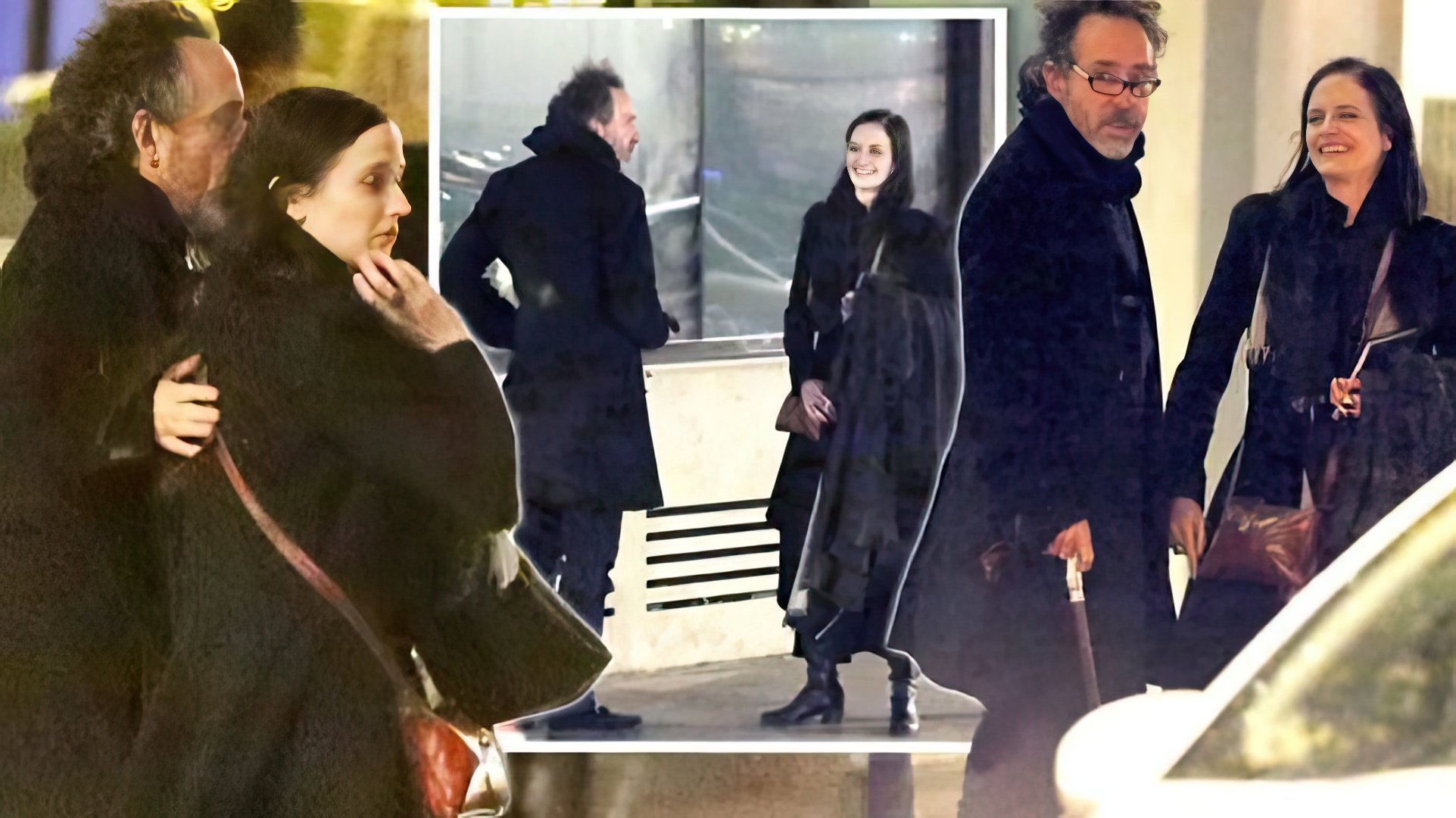 Eva Green and Tim Burton on a date